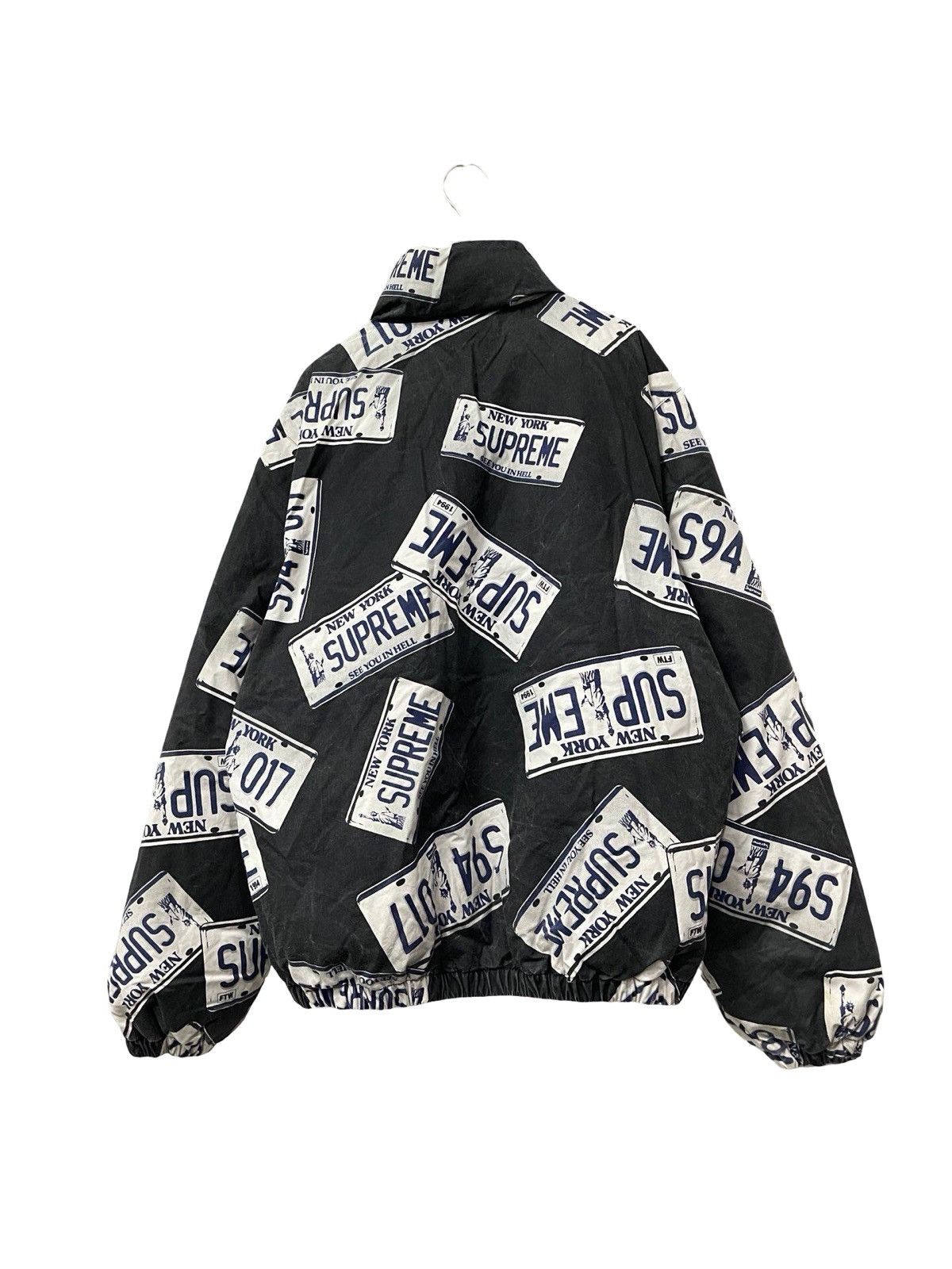 Supreme Supreme New York License Plate Puffy Jacket Size US L / EU 52-54 / 3 - 2 Thumbnail