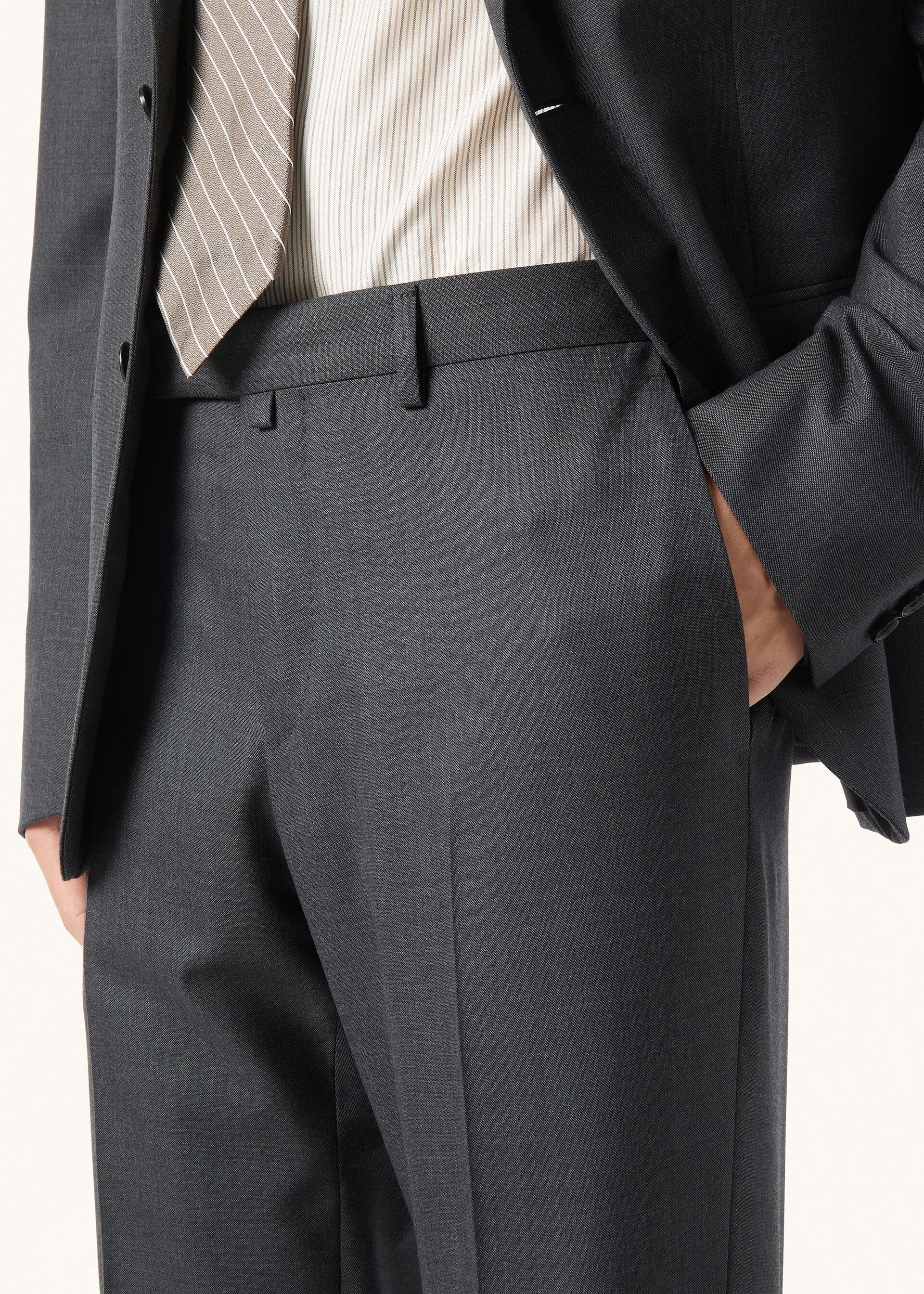 Loro Piana os11x0426 FAP3125 International Suit in Dark Graphite Size US M / EU 48-50 / 2 - 9 Thumbnail