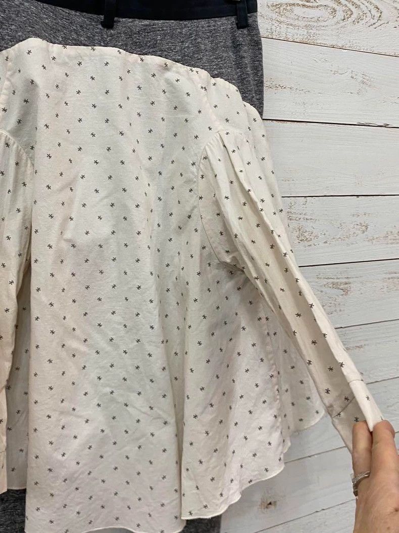 Undercover UNDERCOVER size 1 Paneled shirt jumpsuit with holes in the Size US 28 / EU 44 - 6 Thumbnail