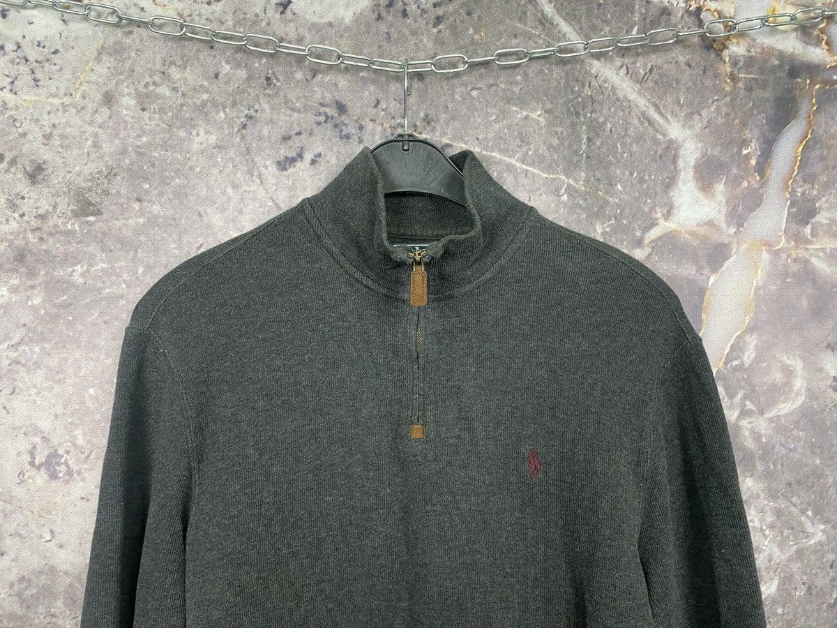 Polo Ralph Lauren × Ralph Lauren × Vintage Men's Polo Ralph Lauren 1/4 Zip Pullover Size Medium Size US M / EU 48-50 / 2 - 2 Thumbnail