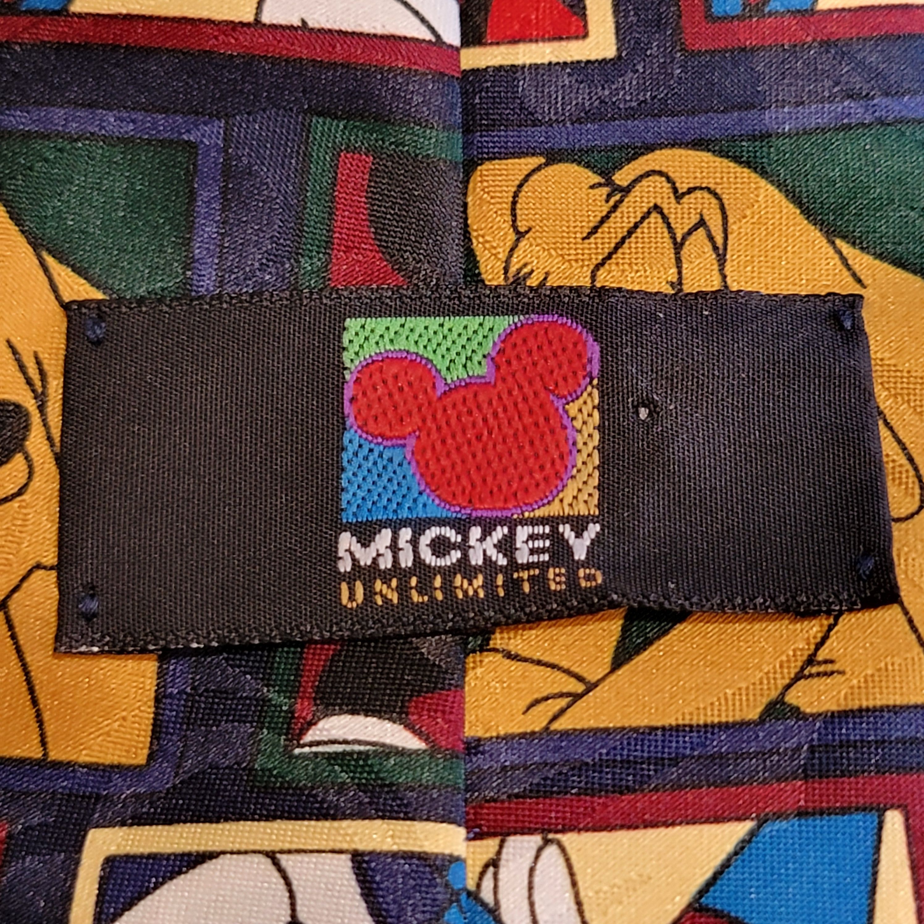 Mickey Unlimited Mickey Unlimited Disney Characters Neck Tie Size ONE SIZE - 4 Thumbnail