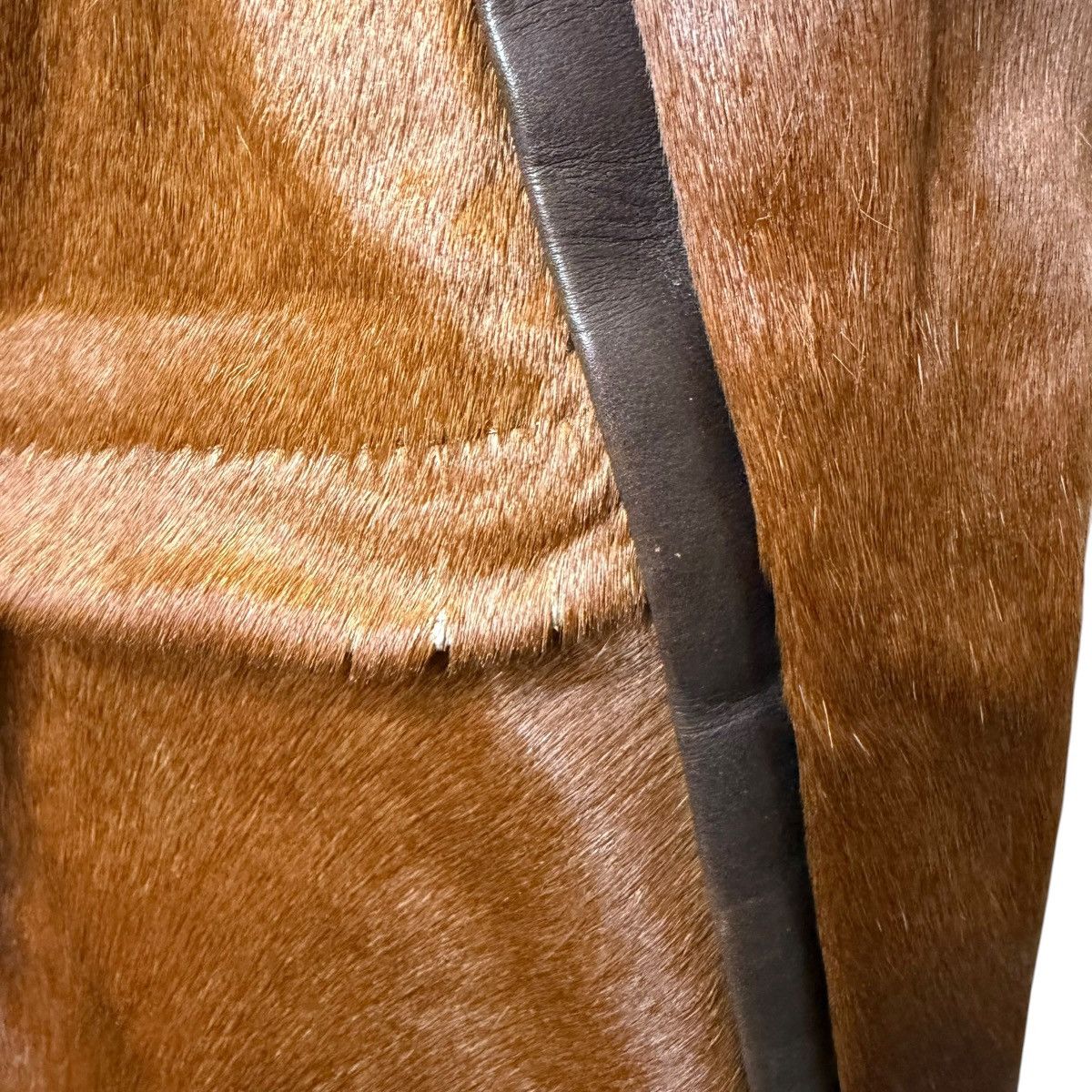Yohji Yamamoto 761 Yohji Yamamoto Y'SACCS bag brown calf hair leather Size ONE SIZE - 17 Thumbnail