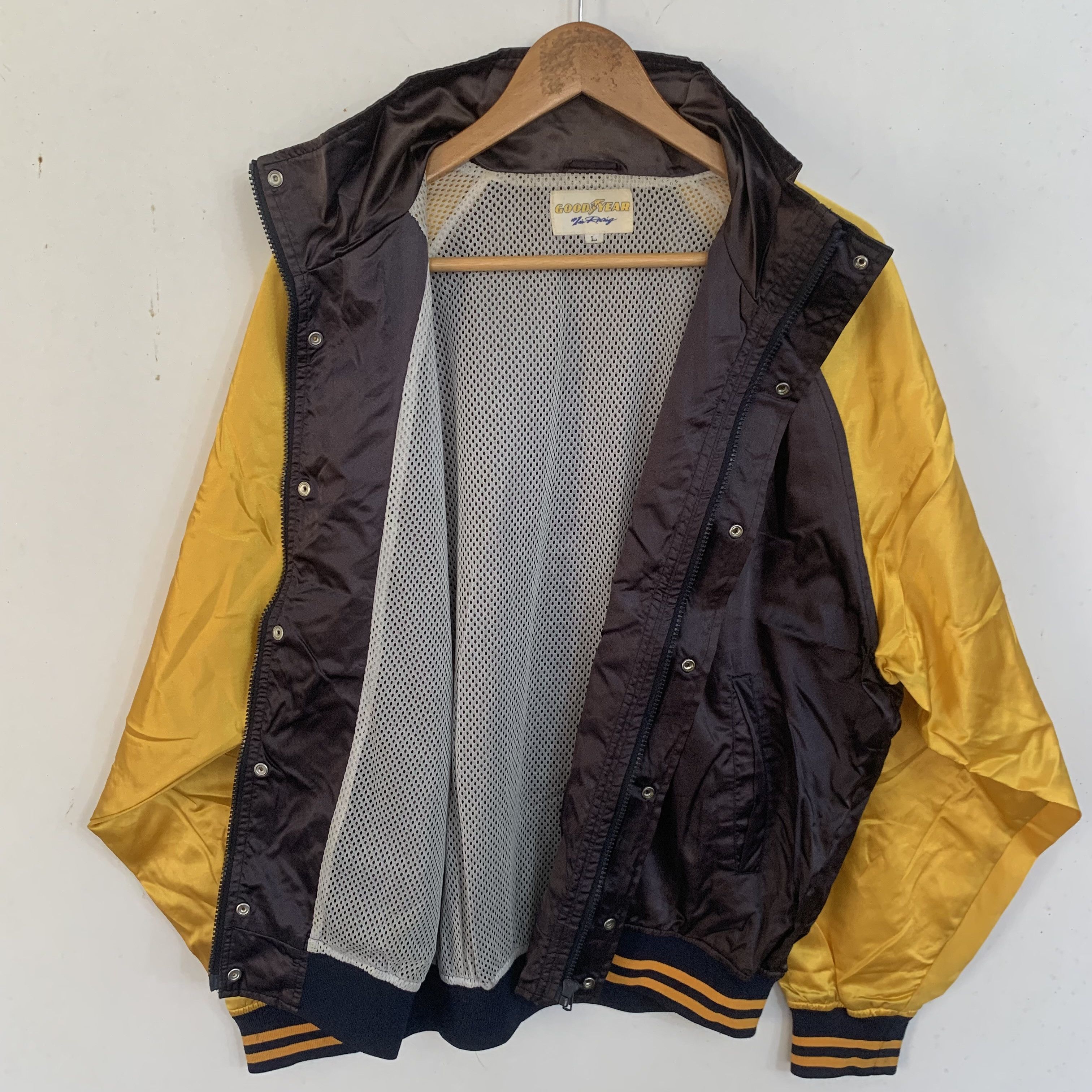 Other Vintage Good Year Bomber Jacket XL size Satin rare Size US XL / EU 56 / 4 - 4 Thumbnail
