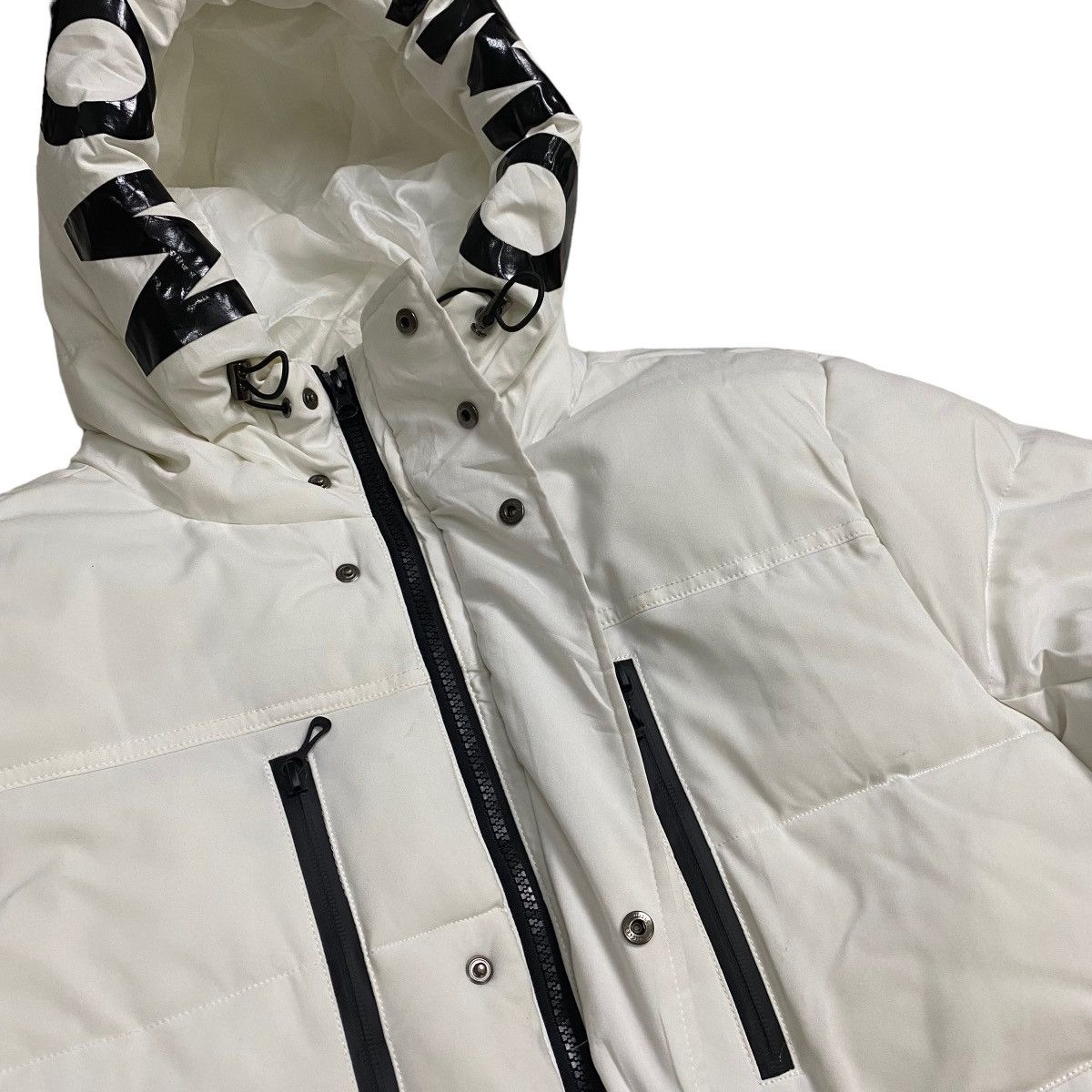 Mossimo MOSSIMO Logo Middle Padded Hooded Blouson Size US M / EU 48-50 / 2 - 10 Thumbnail