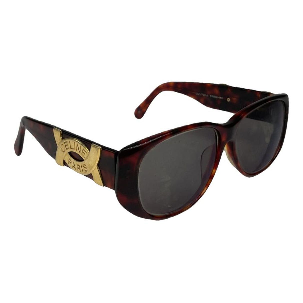 Celine Brown Plastic Sunglasses Size ONE SIZE - 1 Thumbnail