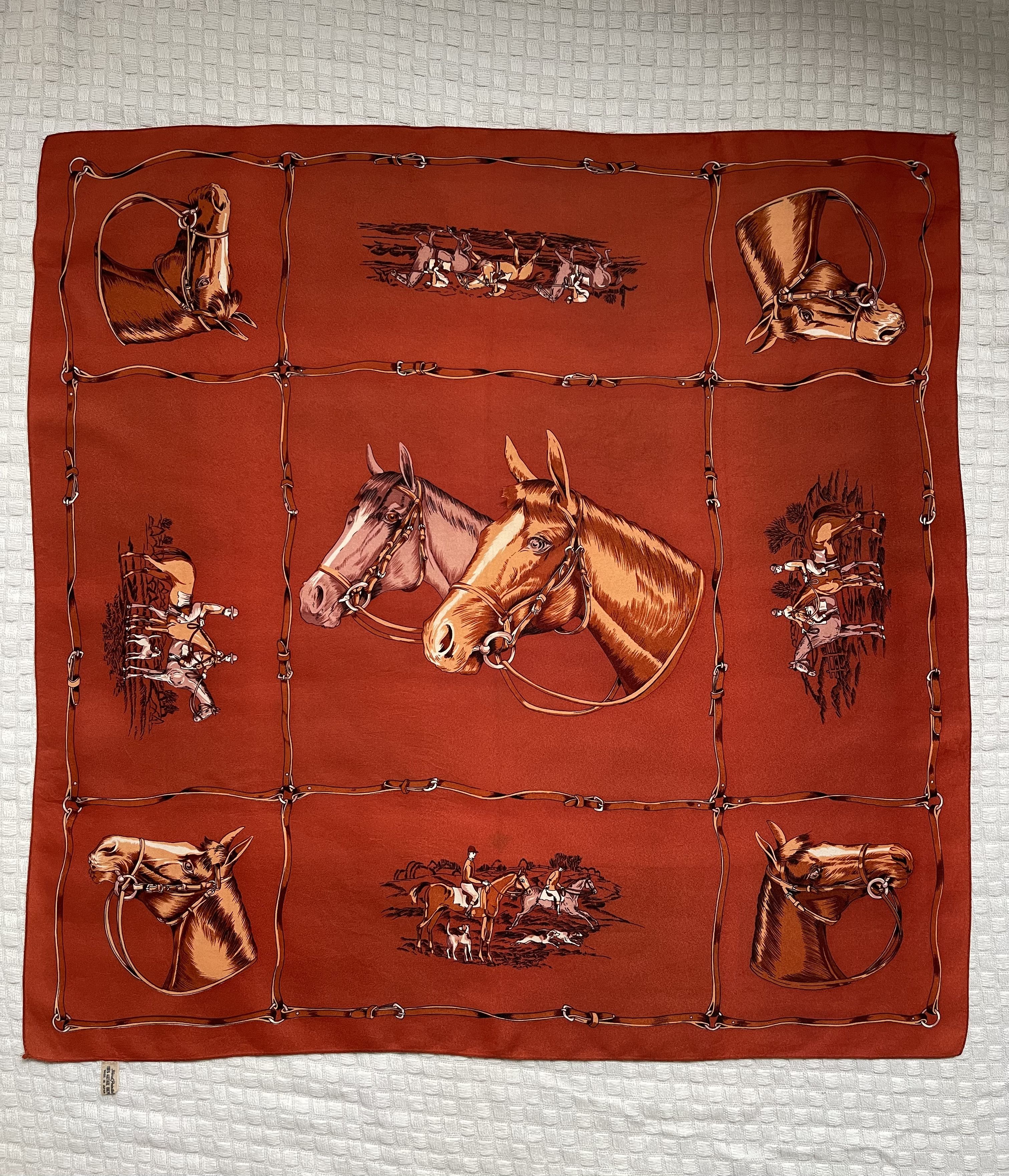 Other Women’s Acetate Scarf Vintage Japan Size ONE SIZE - 1 Thumbnail
