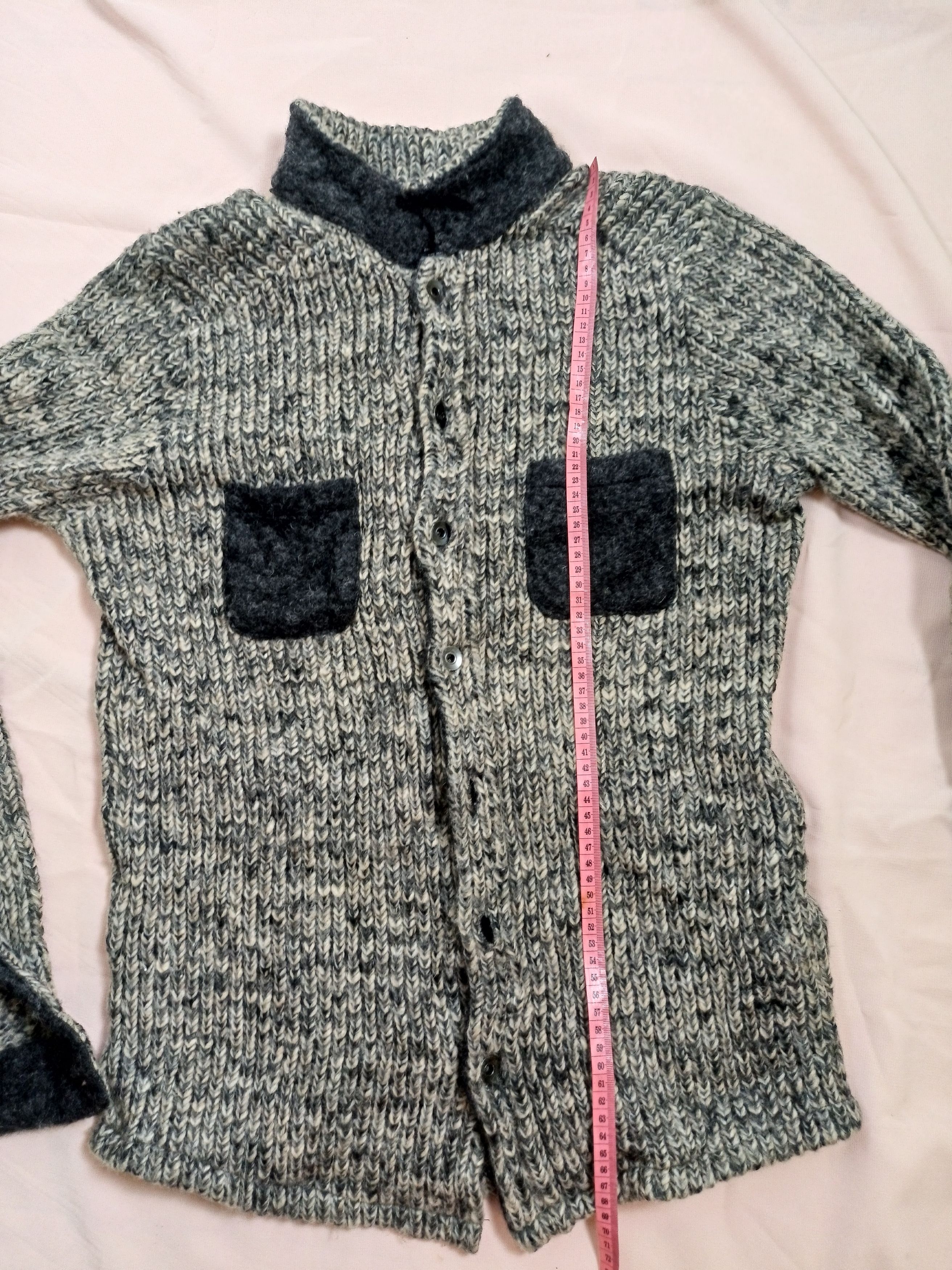Designer × Zara Zara Man Knit Sweater Long Sleeves Button Up Size US L / EU 52-54 / 3 - 16 Thumbnail