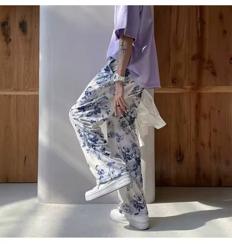 Japanese Brand × Vintage floral pants Size US 34 / EU 50 - 5 Thumbnail