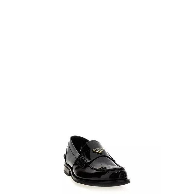Prada PRADA Black Patent Leather Loafers New & Authentic (Men's si Size US 11 / EU 44 - 5 Thumbnail