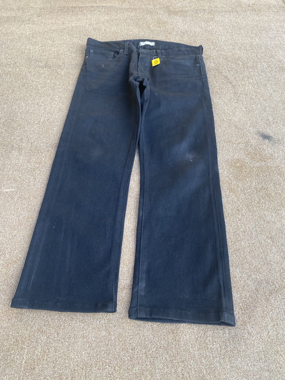 14th Addiction × Jun Takahashi × Uniqlo Vintage uniqlo super black skiny denim Size US 32 / EU 48 - 1 Thumbnail