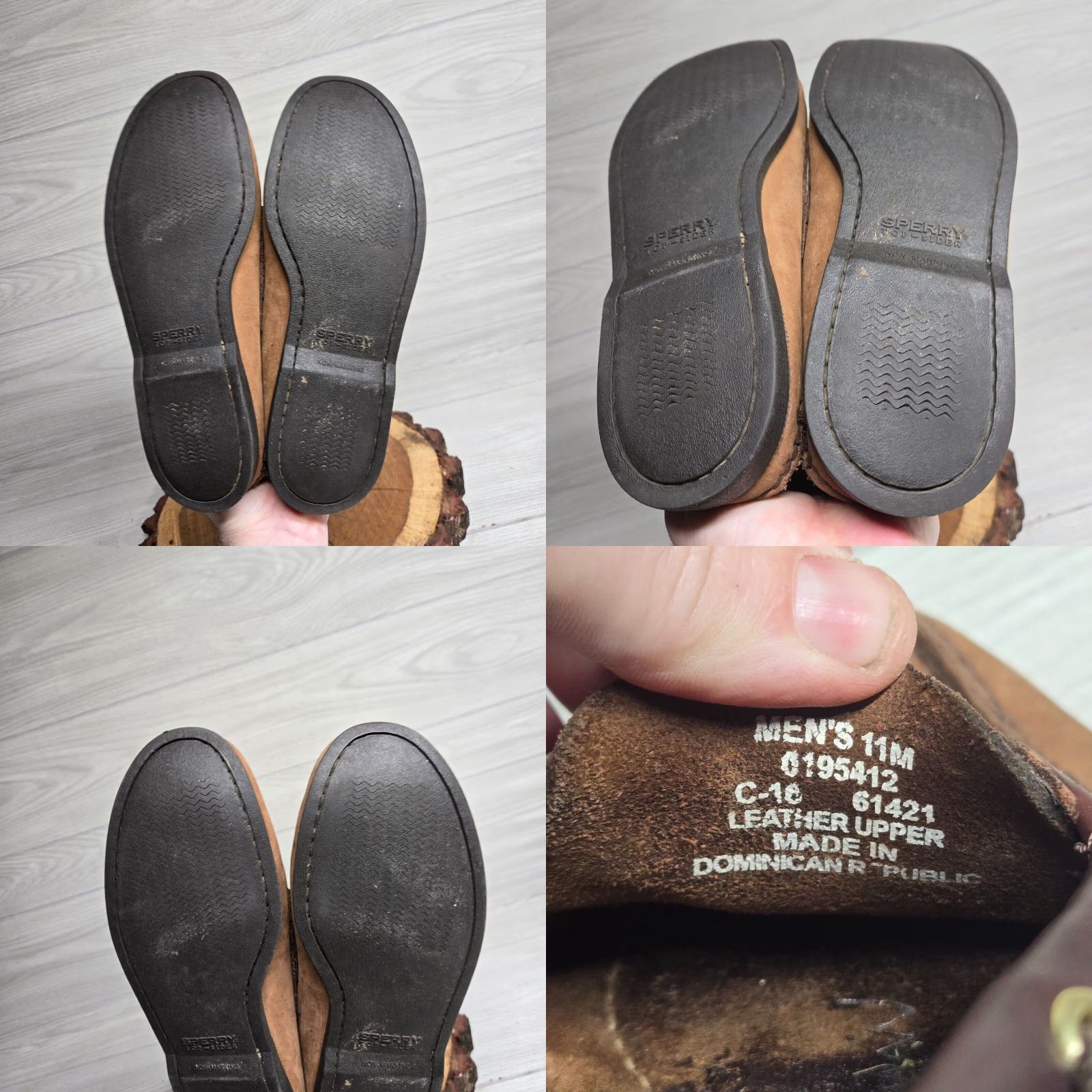 Sperry Sperry Top-Sider Brown Leather Boat Shoes Adult Men's Size 11M Lace Up Casual Size US L / EU 52-54 / 3 - 8 Thumbnail