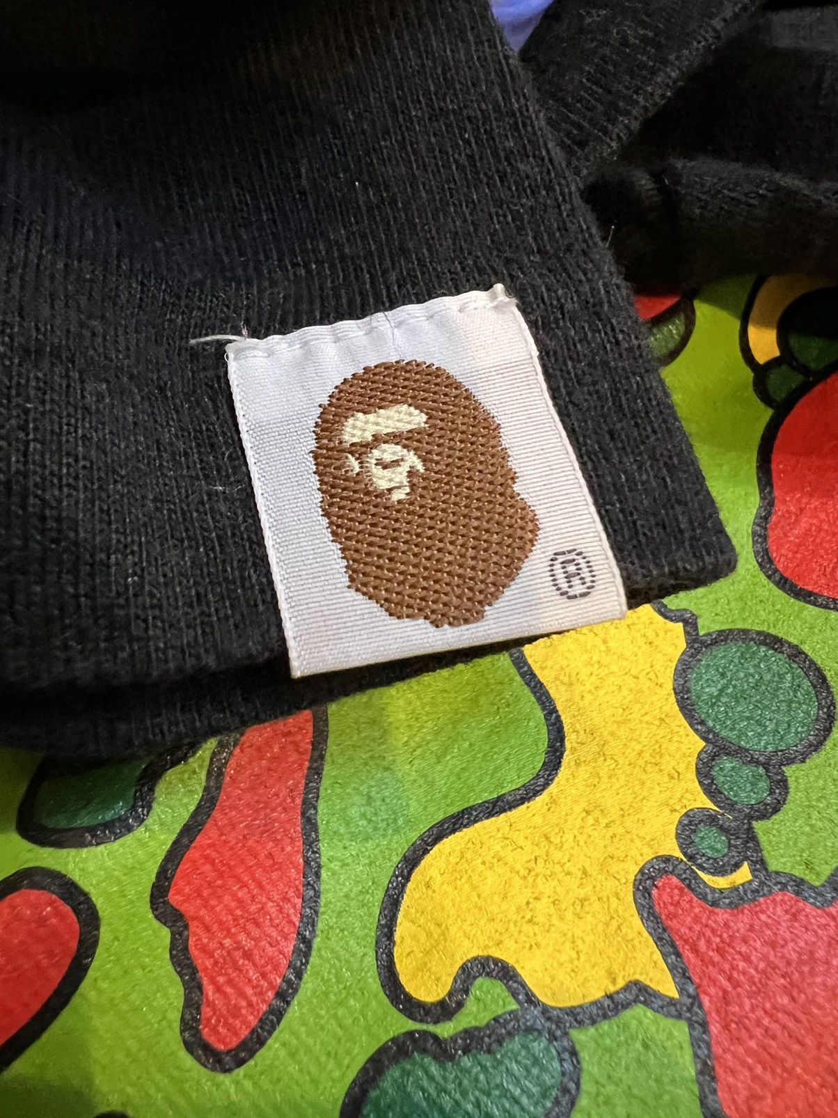 Bape A Bathing Ape Black Psyche Camo Block T-Shirt Size US S / EU 44-46 / 1 - 6 Thumbnail