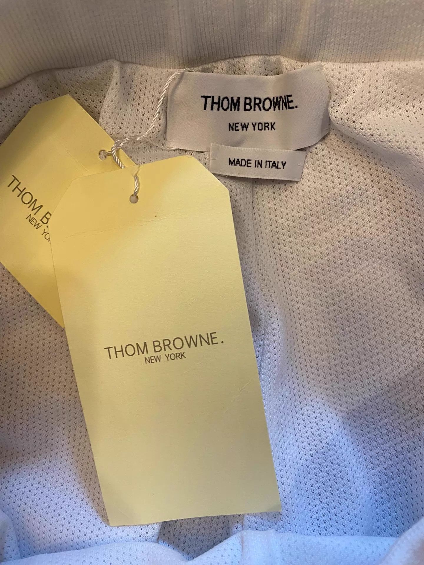 Thom Browne Thom Browne Made in Italy Elastic Waist Lined Beach Shorts 3 Size US 34 / EU 50 - 6 Thumbnail