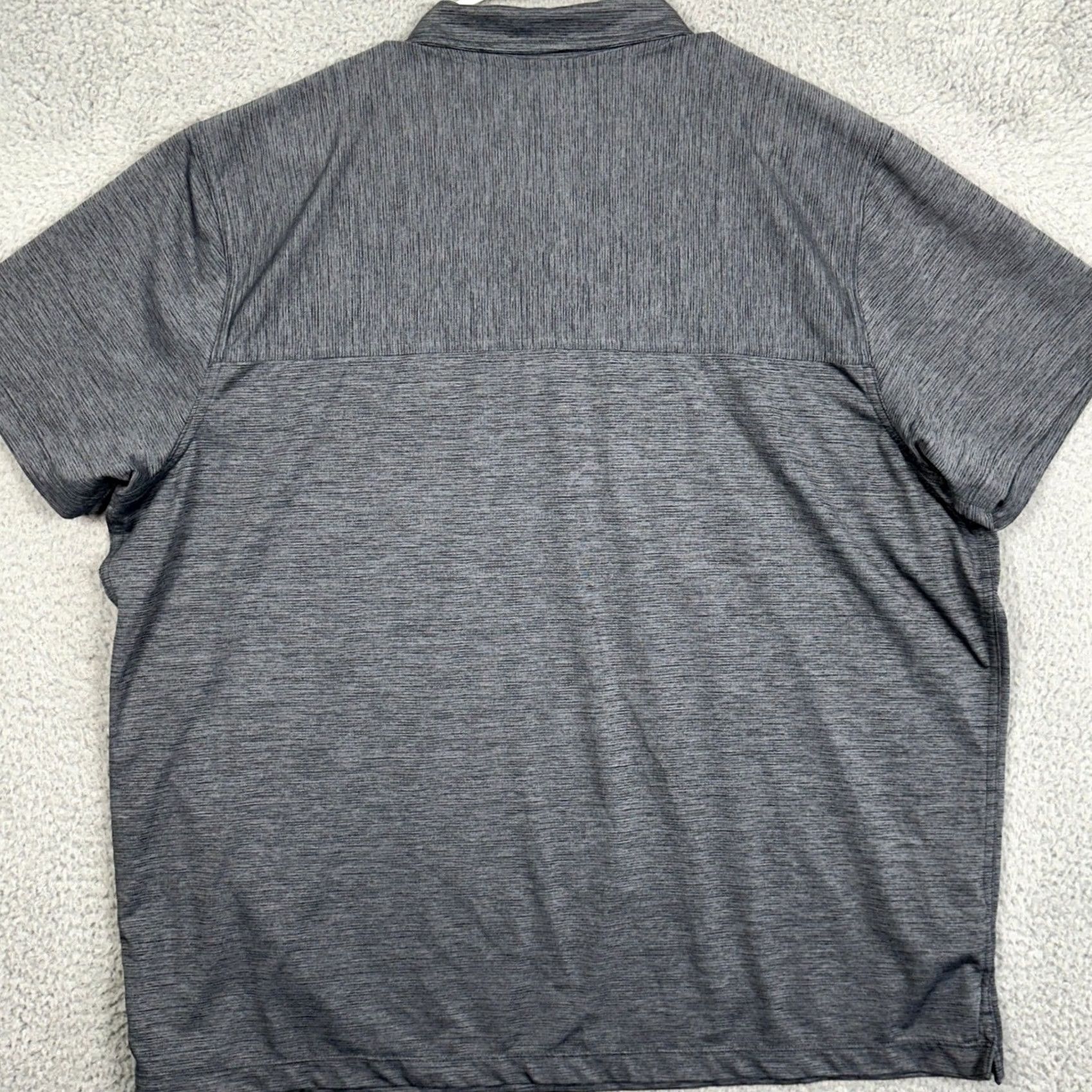 Eddie Bauer Eddie Bauer Polo Shirt Mens 2XL Gray Short Sleeve Golf Breathable Casual Activewear Pencil Pocket EUC Size US XXL / EU 58 / 5 - 3 Thumbnail
