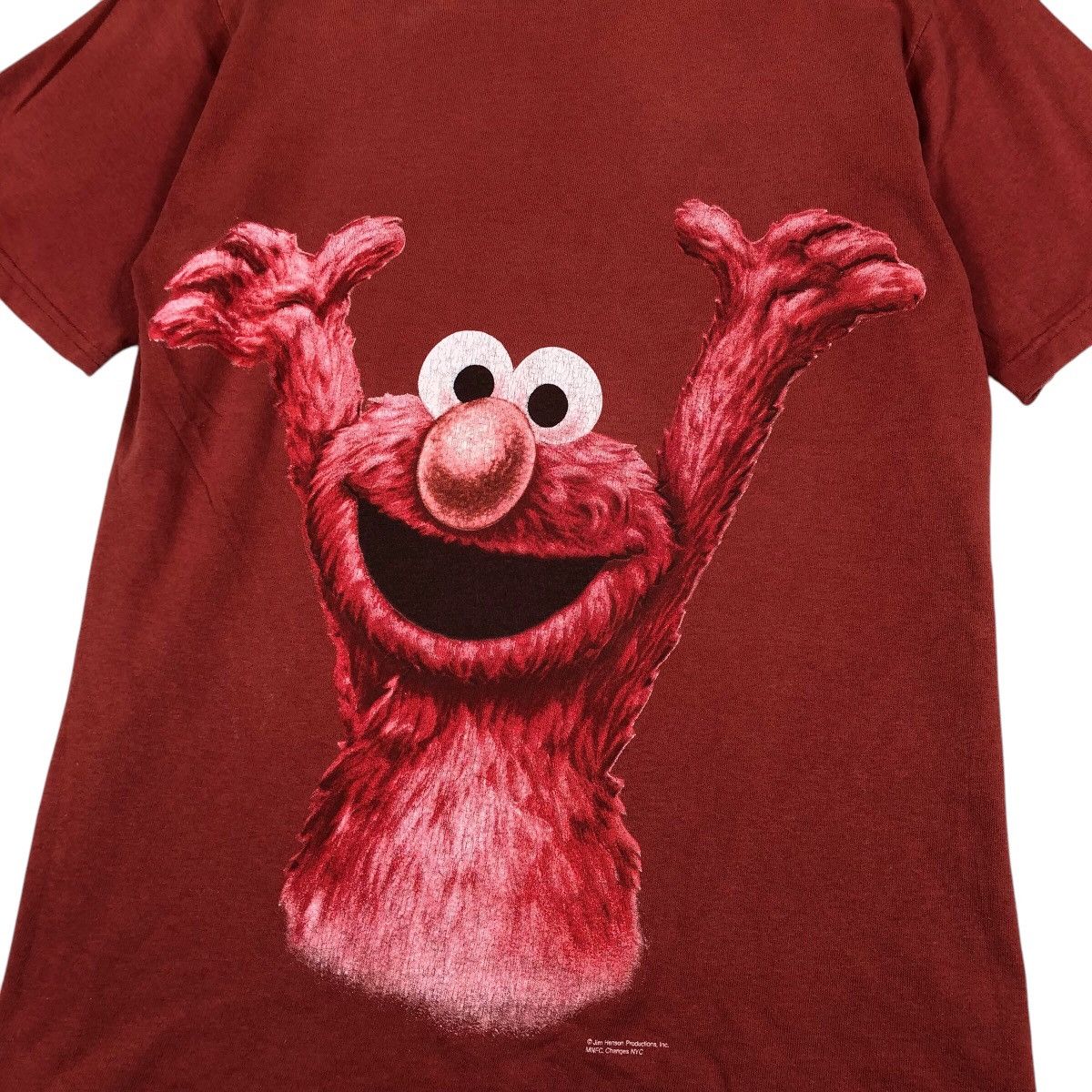 Cartoon Network × Changes × Vintage ELMO Monster wear Vintage Back print T-Shirt Size US S / EU 44-46 / 1 - 4 Thumbnail