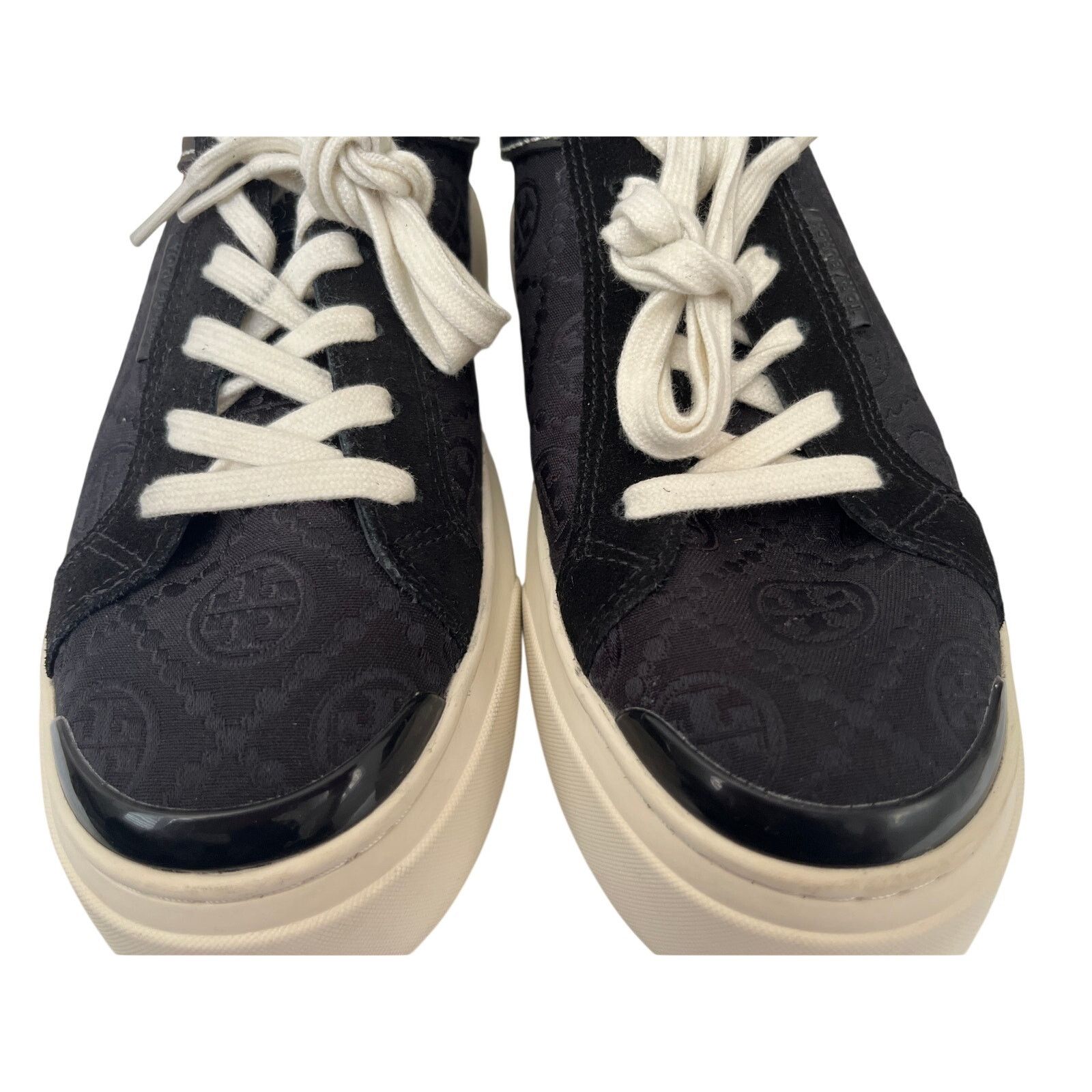 Tory Burch Tory Burch Ladybug Sneaker Everly Platform Black 9.5M Size US 9.5 / IT 39.5 - 4 Thumbnail