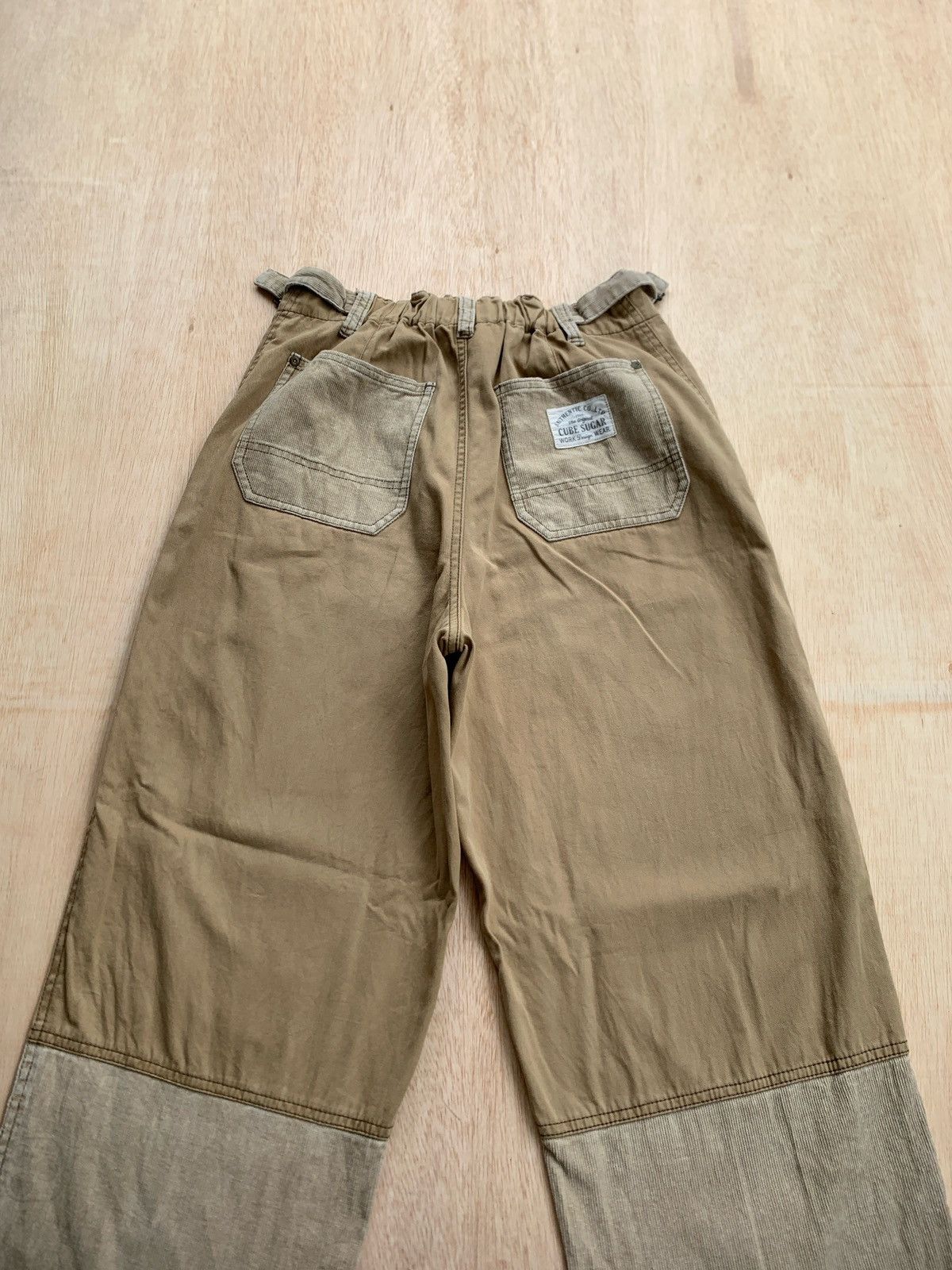 Japanese Brand × Sugar Cane Japanese Cube Sugar Double Knee Pants Size US 30 / EU 46 - 3 Thumbnail