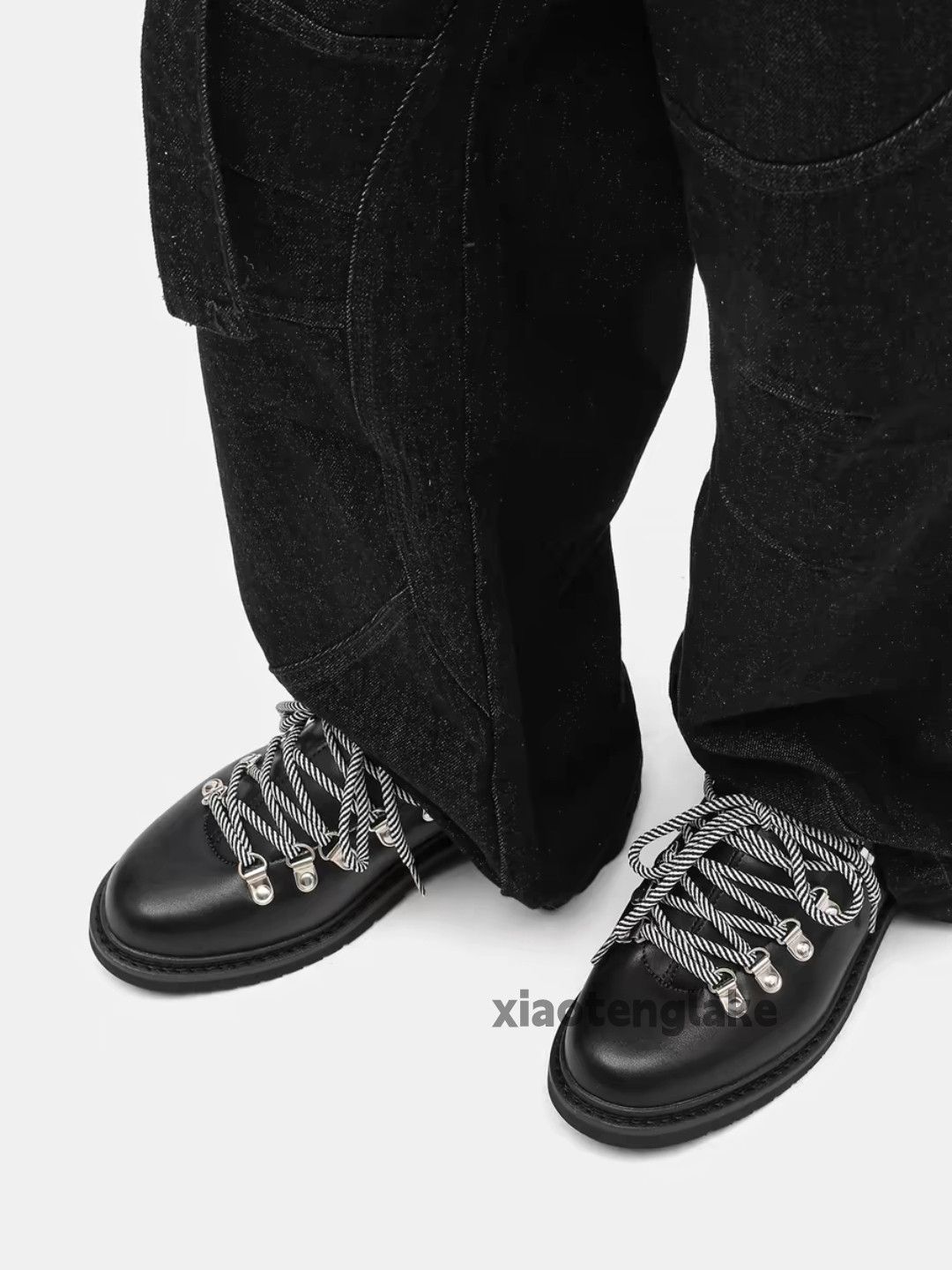 Vintage Utility military outdoor tactical cargo hiking boots shoes Size US 8 / EU 41 - 6 Thumbnail