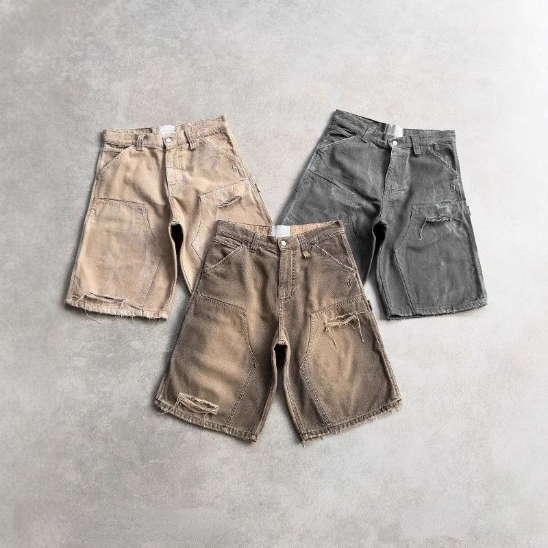 Vintage Skate Hiphop Cargo Shorts Size US 31 - 3 Thumbnail
