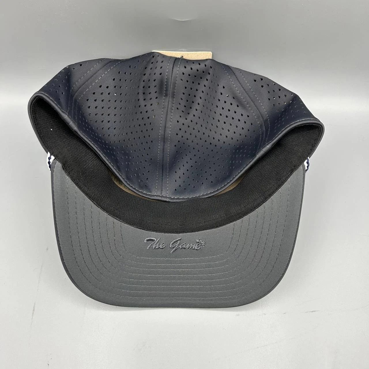 The Game ETSU Buccaneers Hat Men S-M Black Gray NCAA Stretch Fitted Size ONE SIZE - 8 Thumbnail
