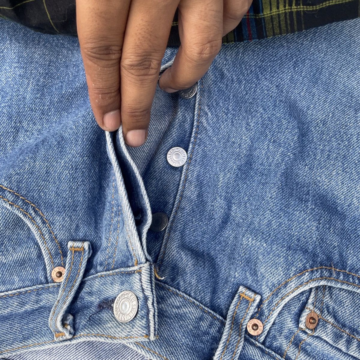 Levi's Vintage 90s Levis Denim Jeans Size US 28 / EU 44 - 5 Thumbnail