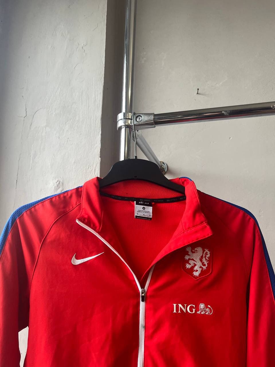 Nike 2015 NETHERLANDS (HOLLAND) NIKE SOCCER FOOTBALL TRACK JACKET Size US M / EU 48-50 / 2 - 3 Thumbnail