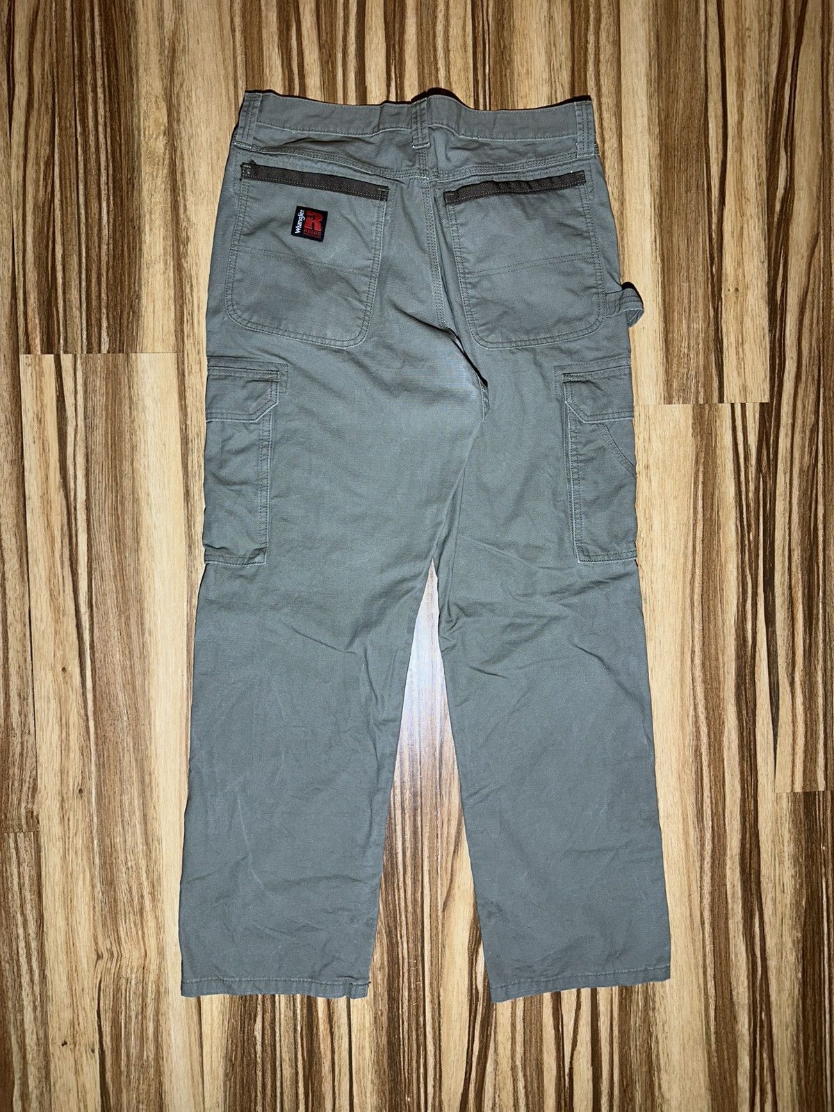 Wrangler Wrangler Riggs Workwear Tan Cargo Pants Size US 33 - 6 Thumbnail