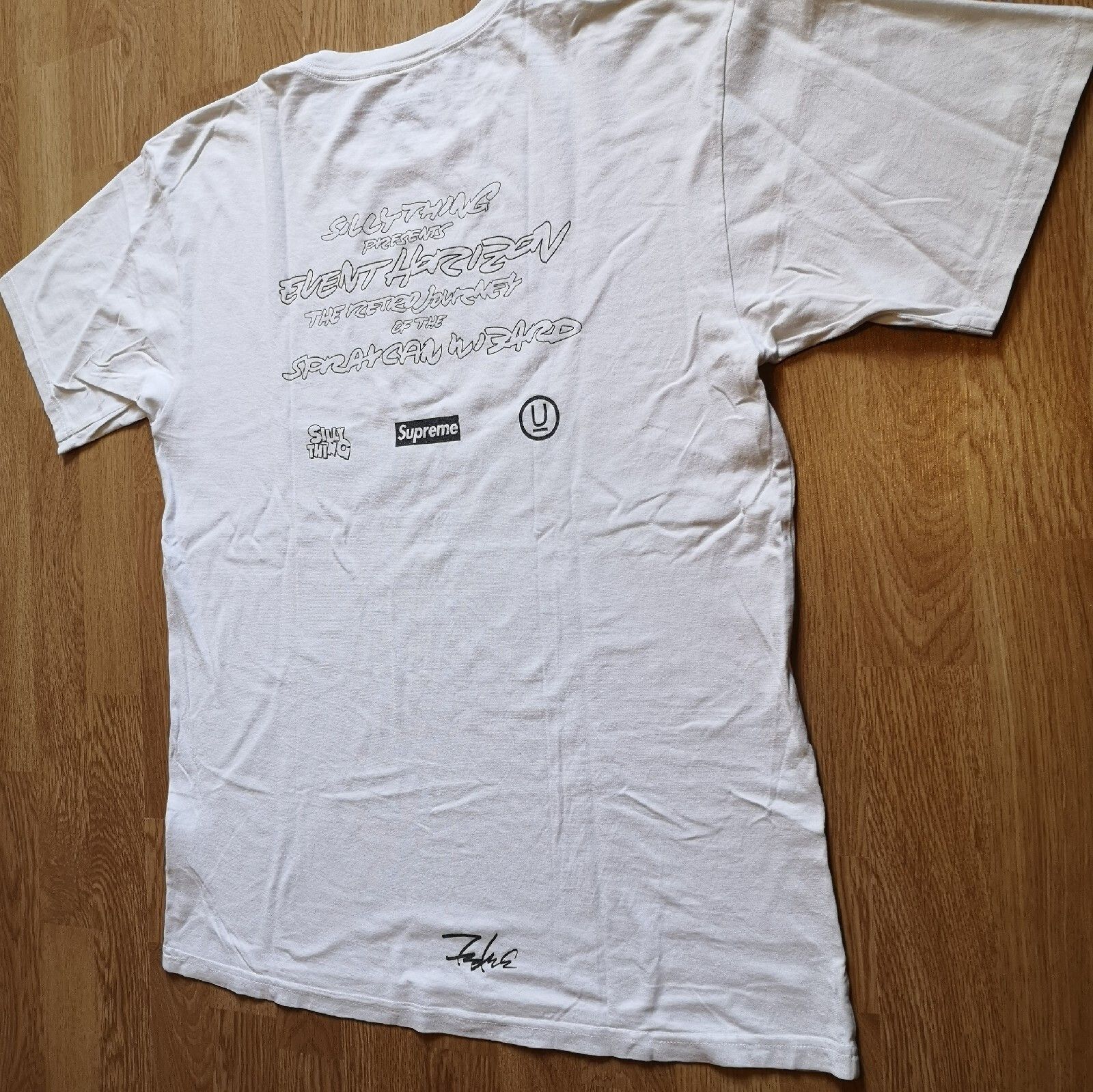 Futura × Supreme Supreme x Futura x Undercover Sillything Tee White XL 2006 Size US XL / EU 56 / 4 - 9 Thumbnail