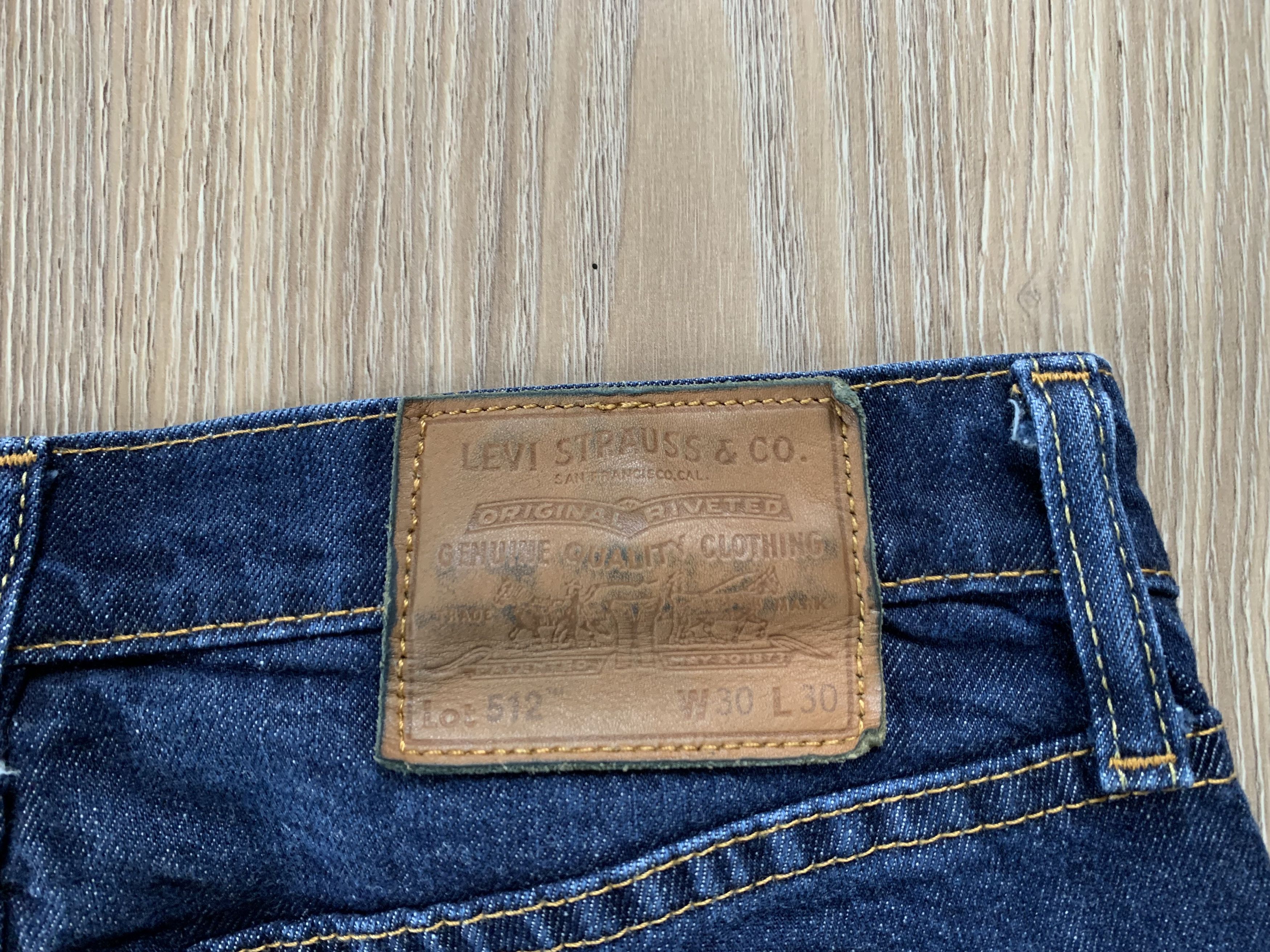 Levi's Levi's Premium 512 Strong Stretch Jeans Size US 30 / EU 46 - 7 Thumbnail