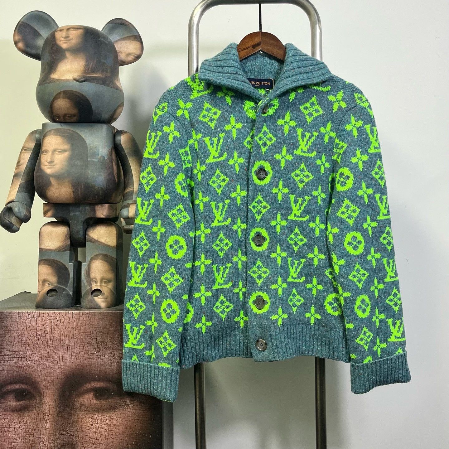 Louis Vuitton Louis Vuitton Monogram Knit Cardigan Jacket M Size US M / EU 48-50 / 2 - 1 Thumbnail