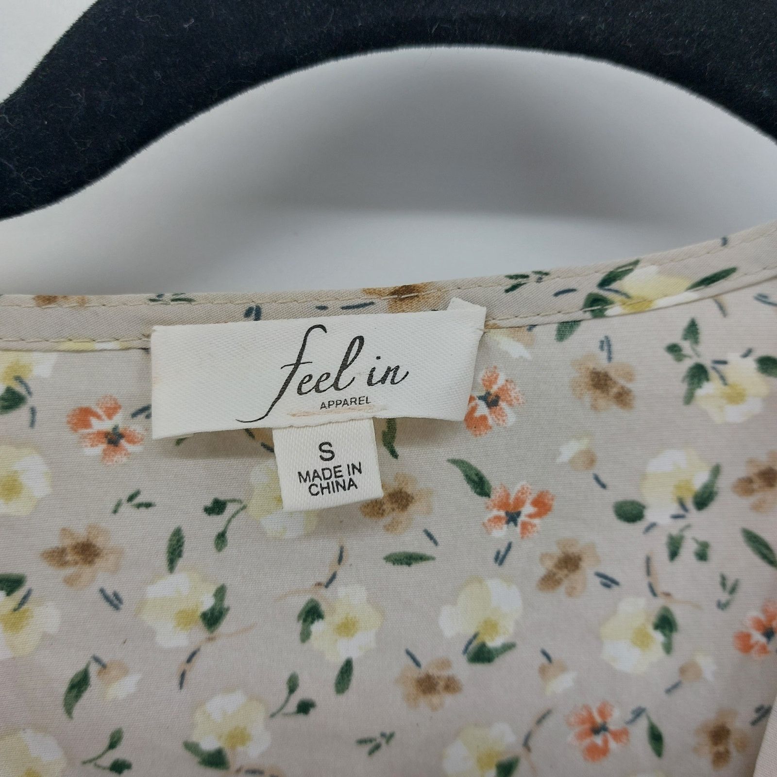 Other Feel In Womens Coquette Floral Sz S Blouse Smocked Waist Top Size S / US 4 / IT 40 - 5 Thumbnail