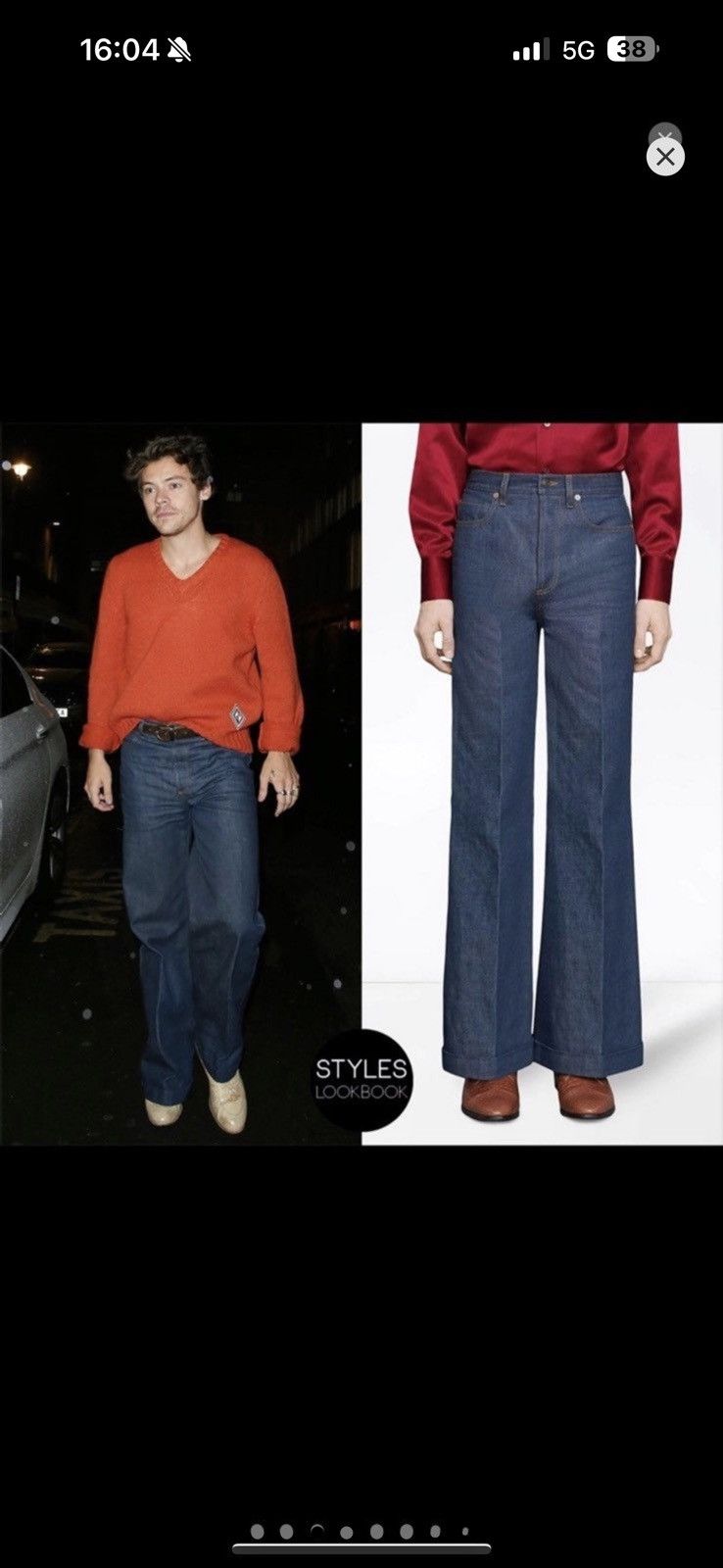 Gucci Gucci flared jeans as worn by Harry styles Size US 30 / EU 46 - 4 Thumbnail