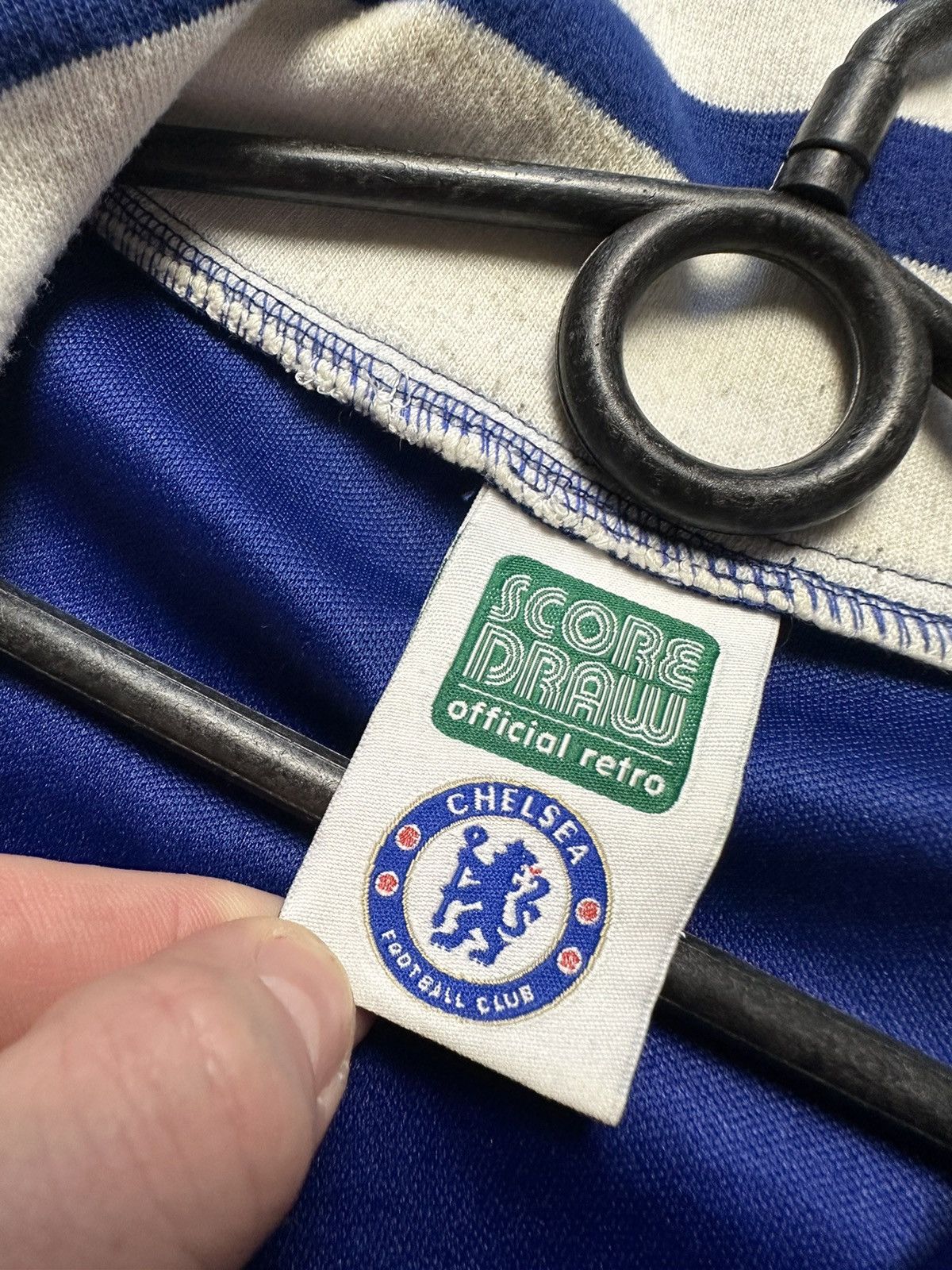 Vintage Vintage Chelsea soccer jacket blue size L retro rare. Size US L / EU 52-54 / 3 - 4 Thumbnail