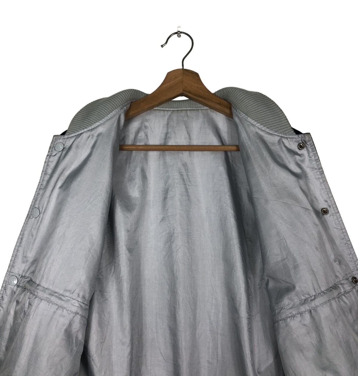 Japanese Brand 🔥VINTAGE BOMBER JACKET RAWLINGS JAPAN BIG LOGO Size US L / EU 52-54 / 3 - 14 Thumbnail