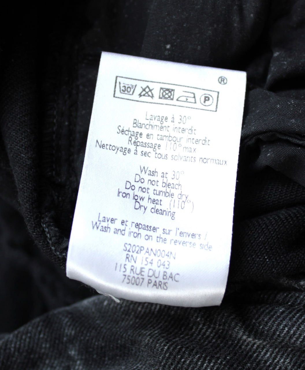Sezane 🔥 Sezane Paris Austin Trousers Washed Black Jeans Pants Size 28" / US 6 / IT 42 - 9 Thumbnail