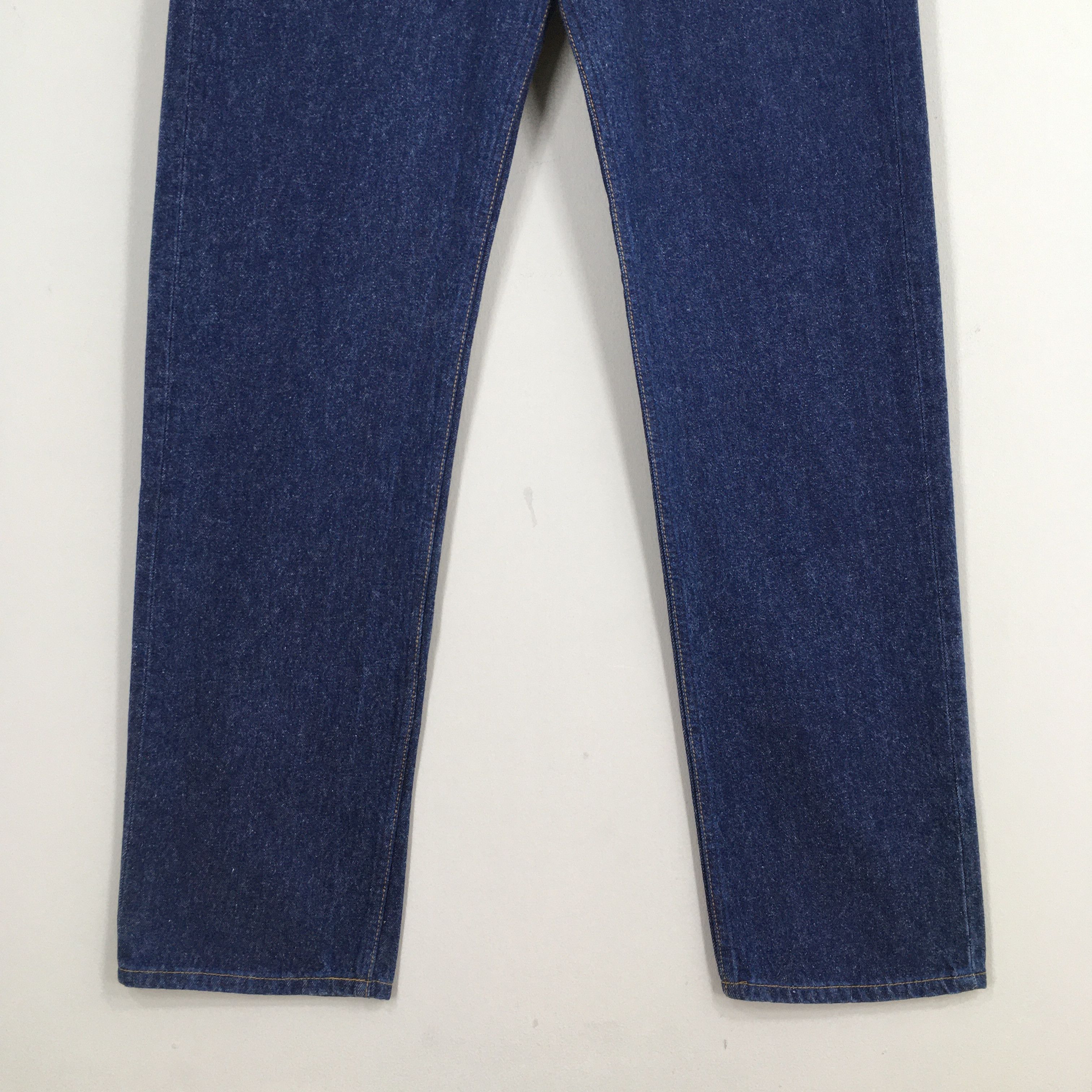Levi's Size 32x33.5 Vintage 90s Levi's 501 Faded Blue Jeans S2080 Size US 32 / EU 48 - 4 Thumbnail