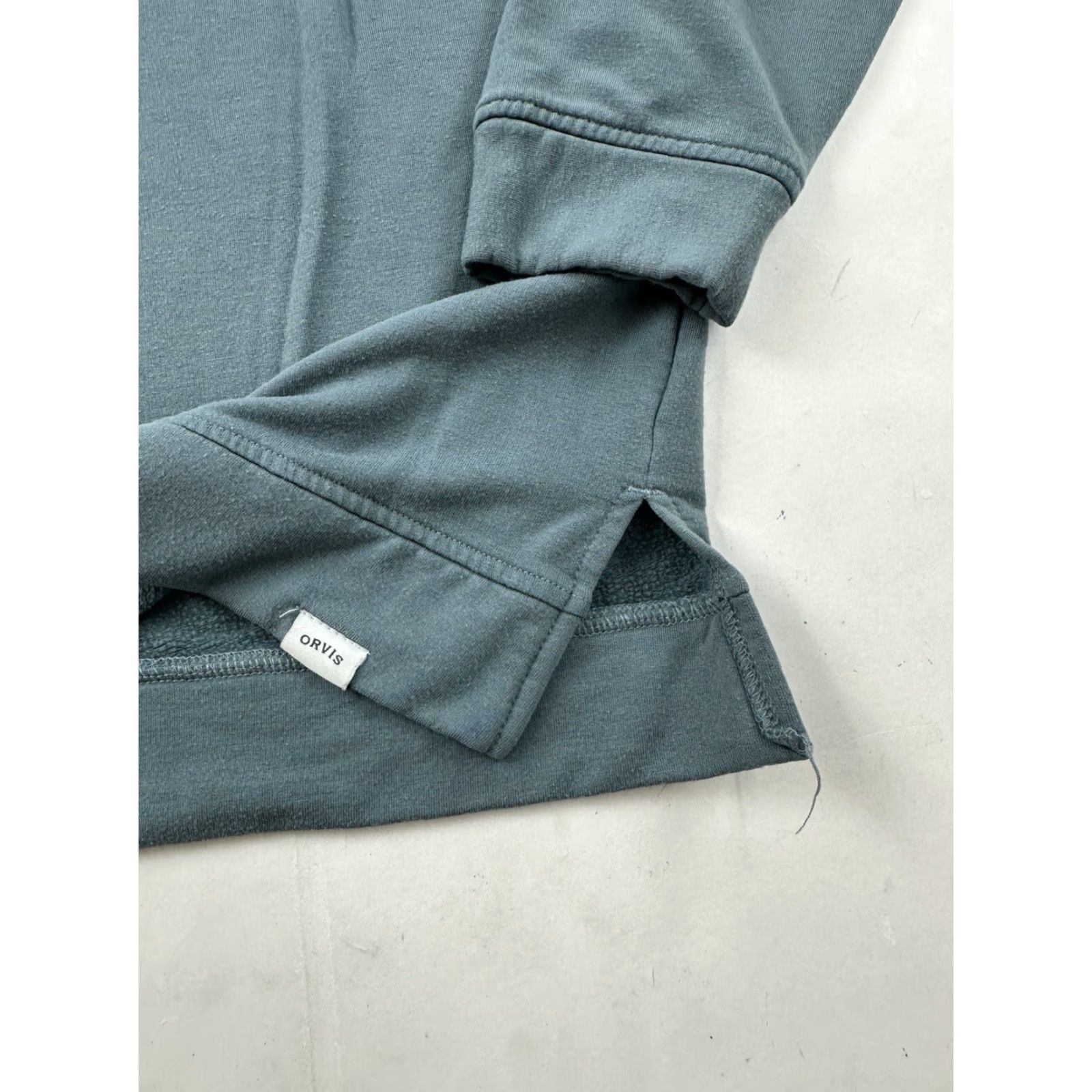 Orvis VINTAGE Orvis Sweatshirt Womens XL Pullover Activewear Gray V-Neck Long Sleeve Size XL / US 12-14 / IT 48-50 - 3 Thumbnail
