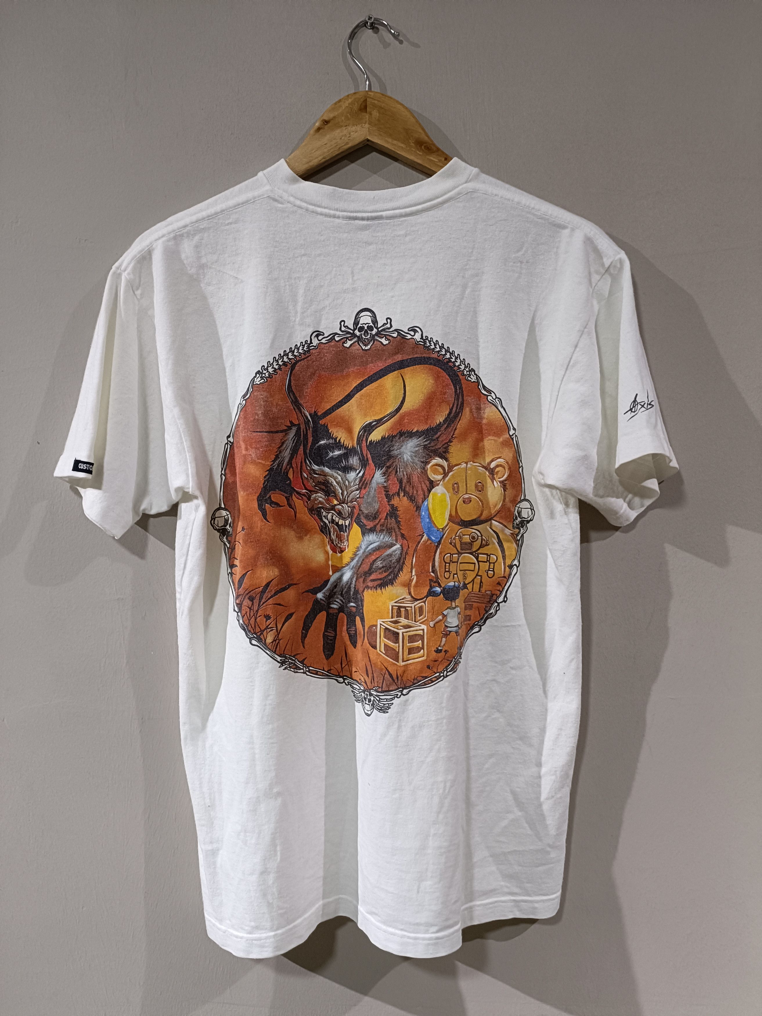 Designer × Stussy Stussy Customade Devil's Design Back Hit Medium Size Size US M / EU 48-50 / 2 - 1 Thumbnail