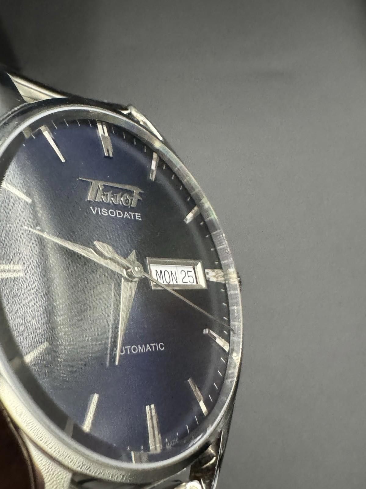 Tissot TISSOT HERITAGE VISODATE AUTOMATIC Blue Dial Swiss Made BOX Size ONE SIZE - 5 Thumbnail