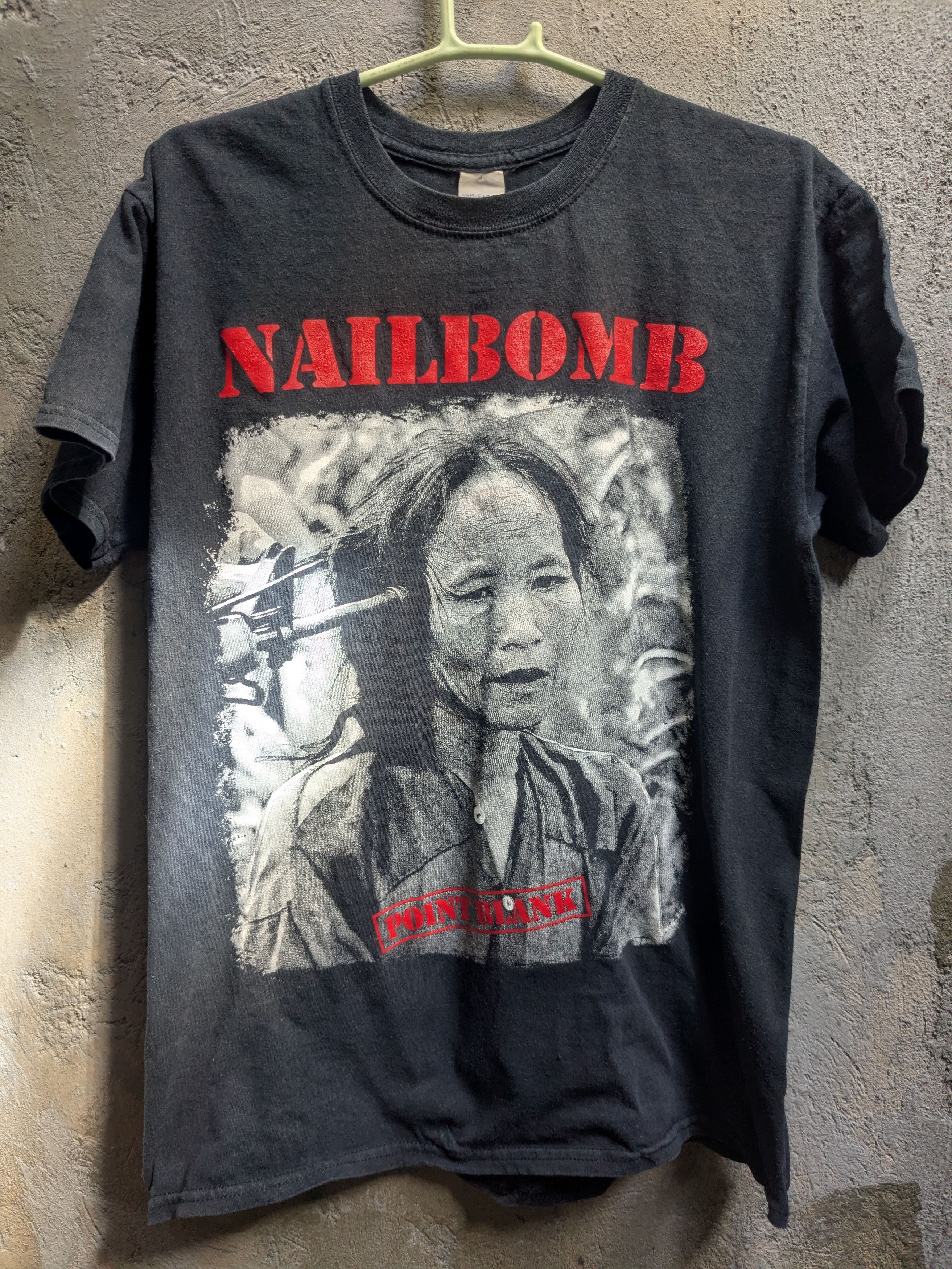 Vintage nailbomb point blank tshirt USA medium Size US M / EU 48-50 / 2 - 1 Thumbnail