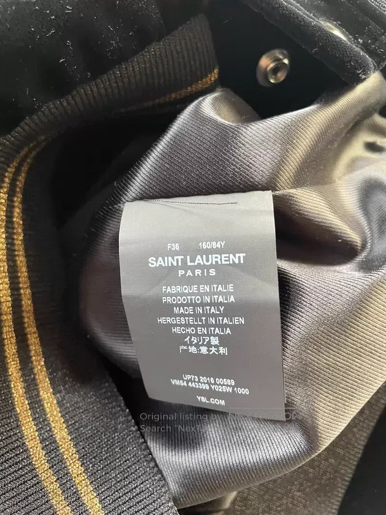 Saint Laurent Paris Saint Laurent Paris Hollywood Velvet Jacket i Size XS / US 0-2 / IT 36-38 - 6 Thumbnail