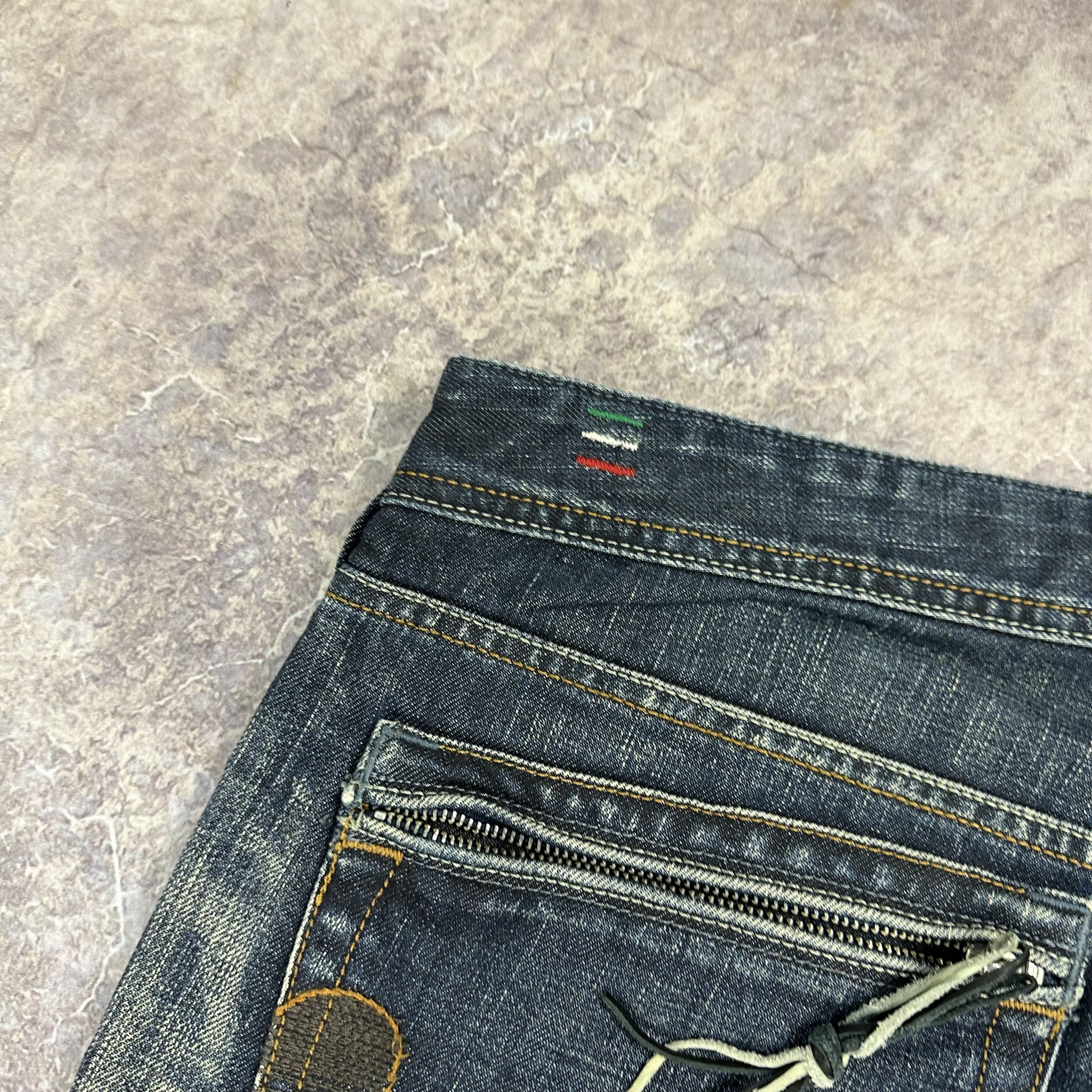 Diesel × Vintage VINTAGE Y2K DIESEL YARIK LOGO DISTRESSED JEANS 33x32 Size US 36 / EU 52 - 5 Thumbnail