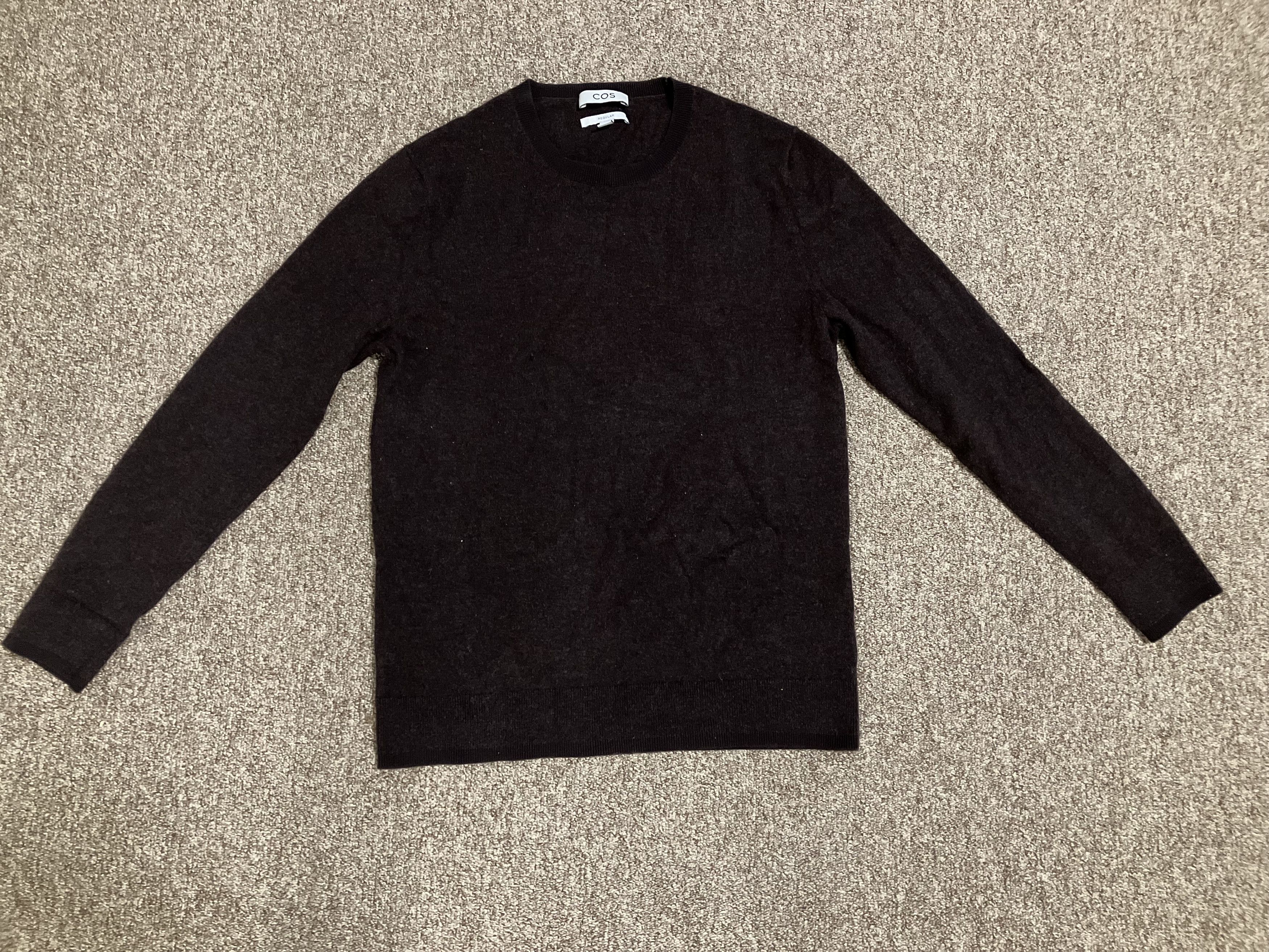 Cos COS Merino Wool Crew Neck Sweater Size US M / EU 48-50 / 2 - 1 Thumbnail