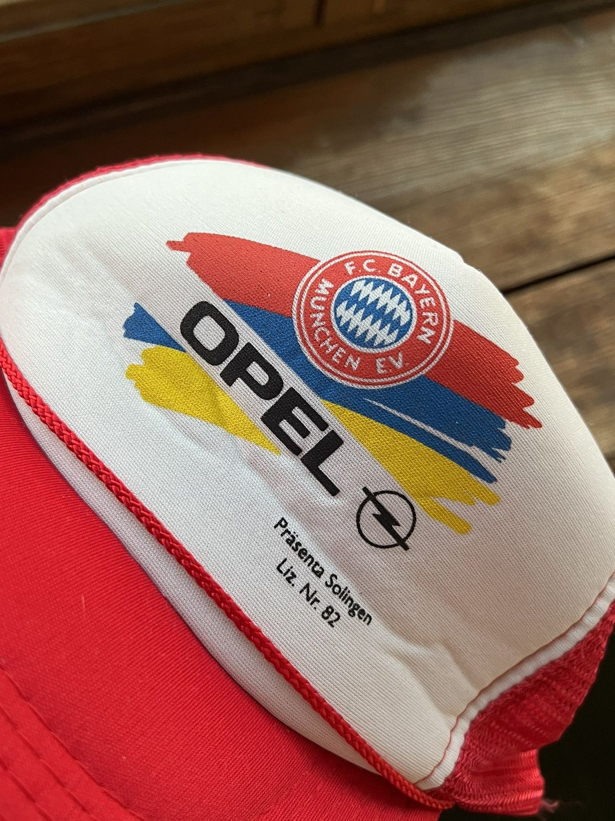 Vintage Vintage 90s Hat Opel Fc Bayern Munchen Football Soccer Cap Size ONE SIZE - 4 Thumbnail