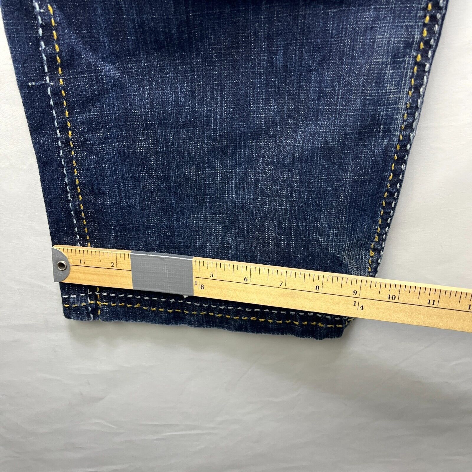 Vintage Vintage Y2K Refuse Baggy Dragon Embroidered 34 x 32 Denim Size US 34 / EU 50 - 14 Thumbnail