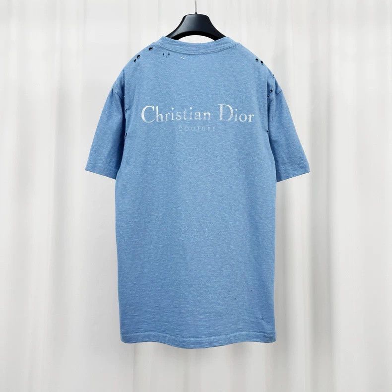 Dior Dior New Broken Hole Short Sleeve Size US XS / EU 42 / 0 - 2 Thumbnail