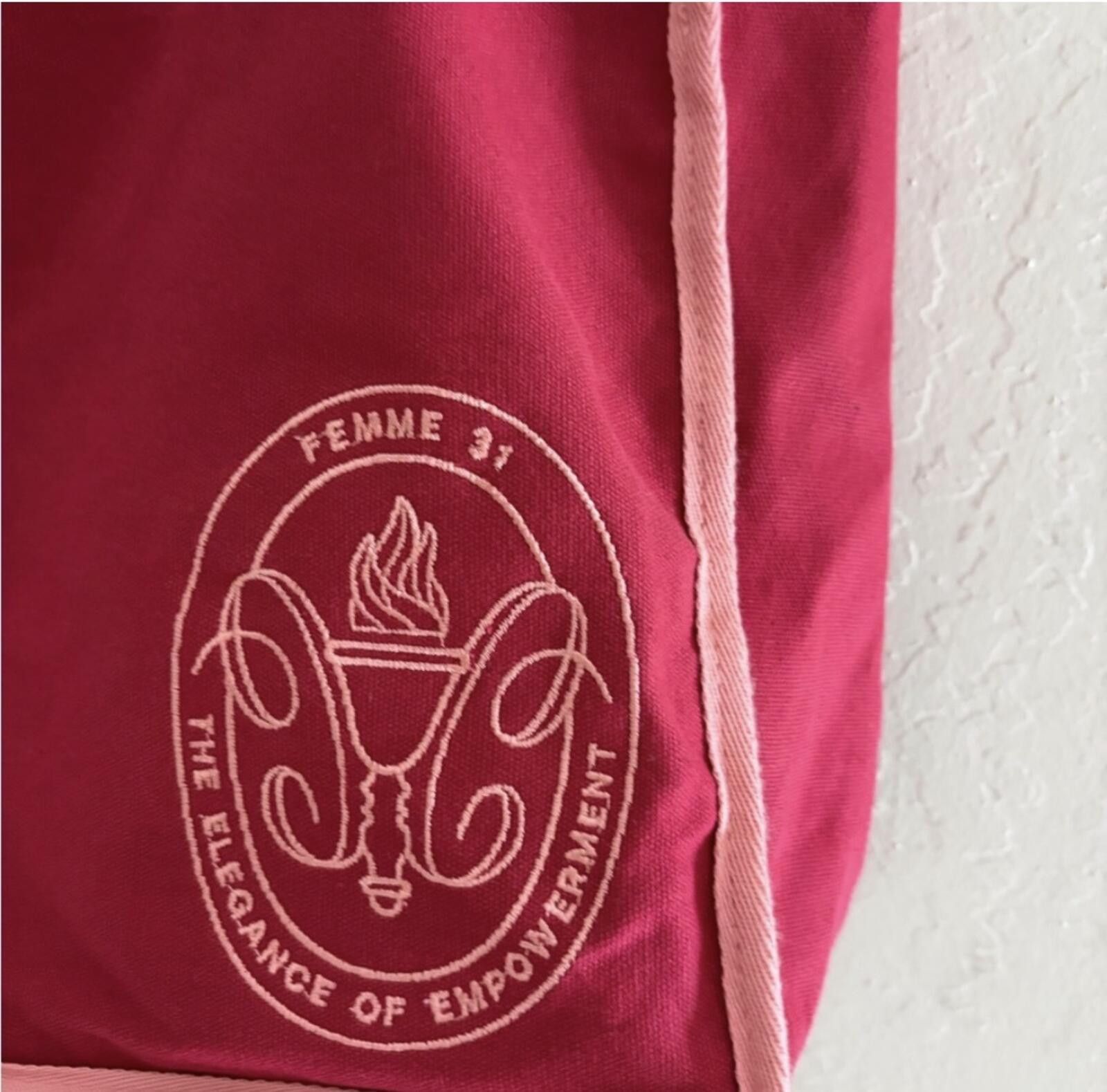 Other Domaine Curry Femme 31 Elegant Burgundy Tote Bag Size ONE SIZE - 3 Thumbnail