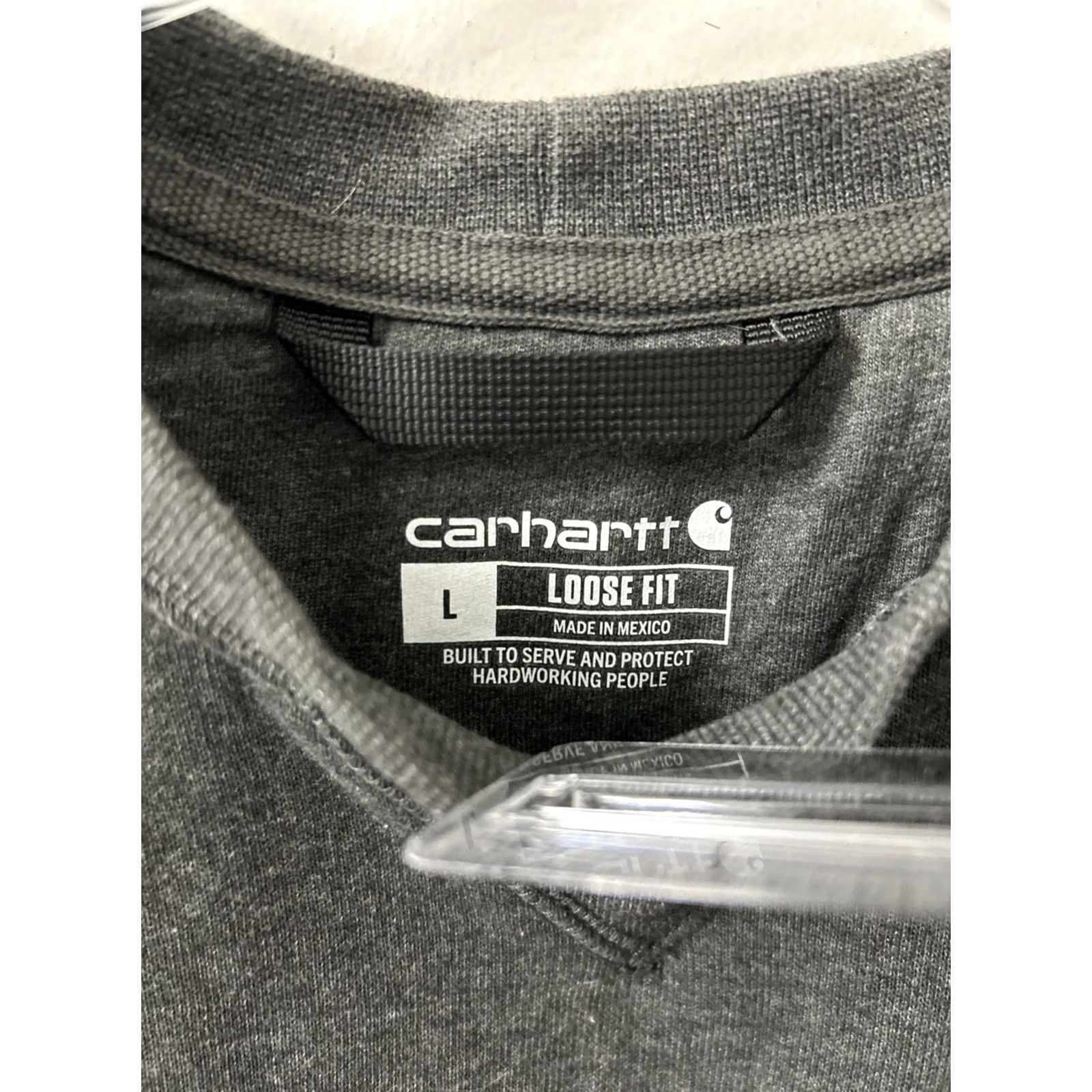 Carhartt Carhartt Pullover Sweatshirt L Mens Gray Spotify Logo Graphic Heavyweight Fleece All Seasons Crew Neck L/S Size US L / EU 52-54 / 3 - 7 Thumbnail