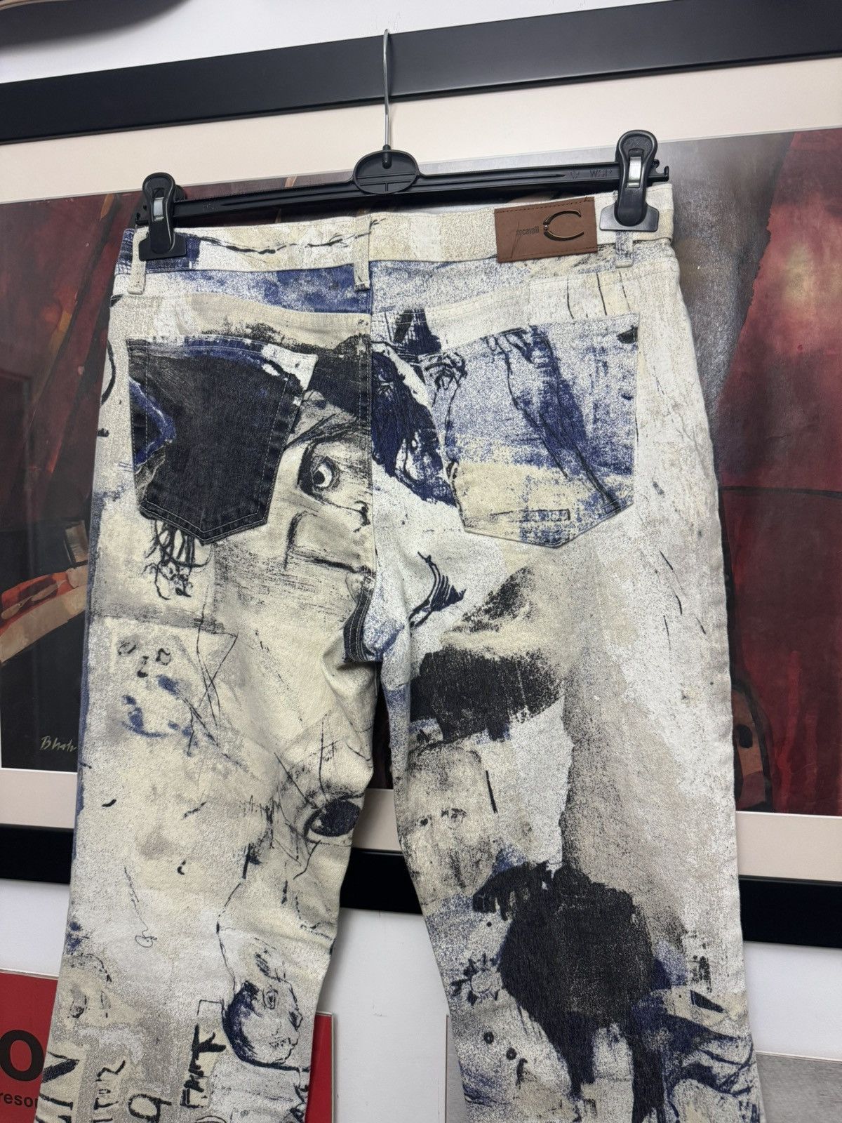 Just Cavalli Just Cavalli Vintage Y2k Napoleon Printed Denim Jeans Pants Size US 32 / EU 48 - 3 Thumbnail