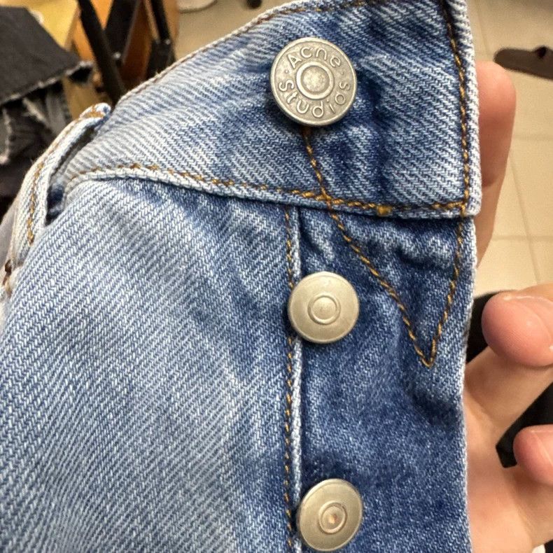 Acne Studios acne studios Light blue straight leg jeans 2504-Nextarrow Size US 30 / EU 46 - 5 Thumbnail